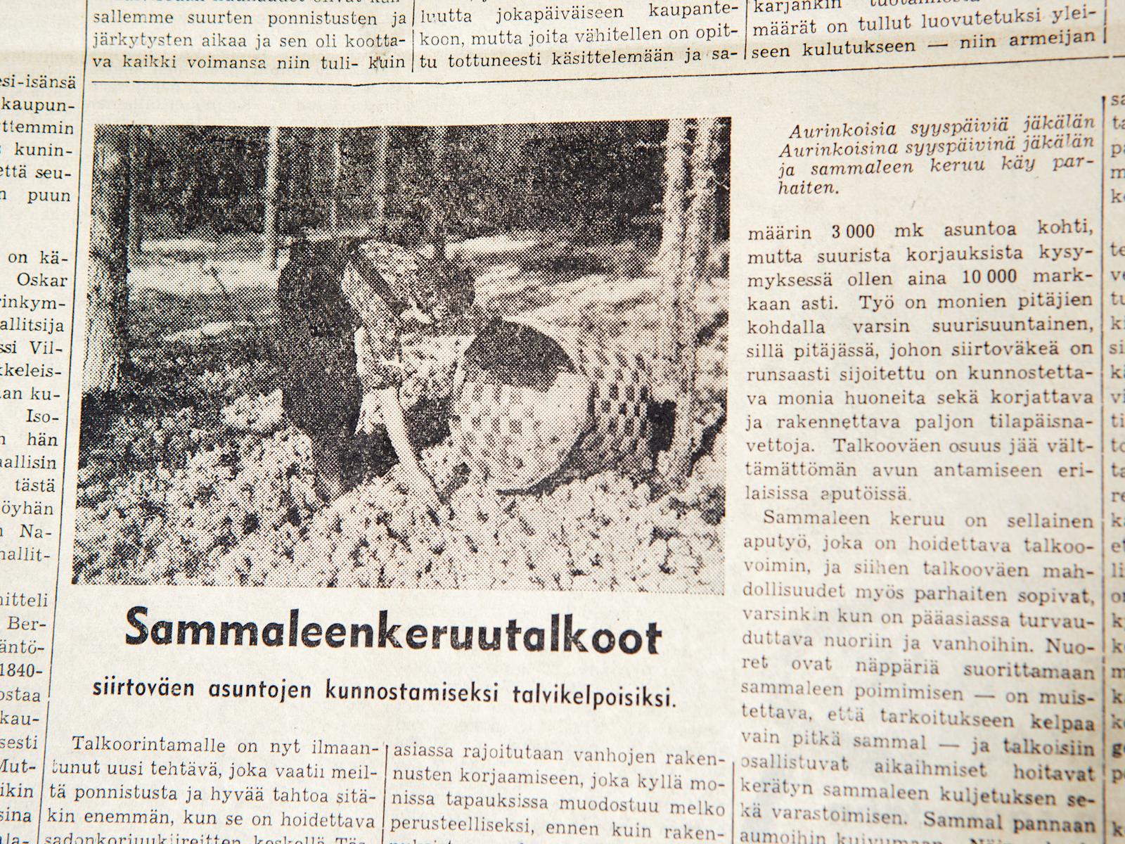 1940-luku: Säästövinkit ohjasivat sodasta rauhaan