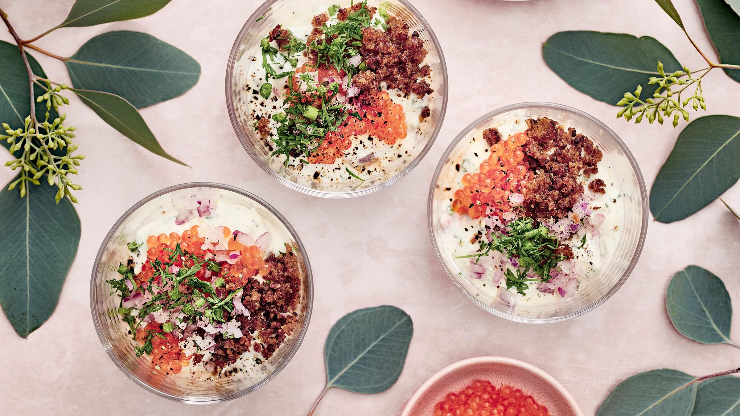 Festive herring mousse