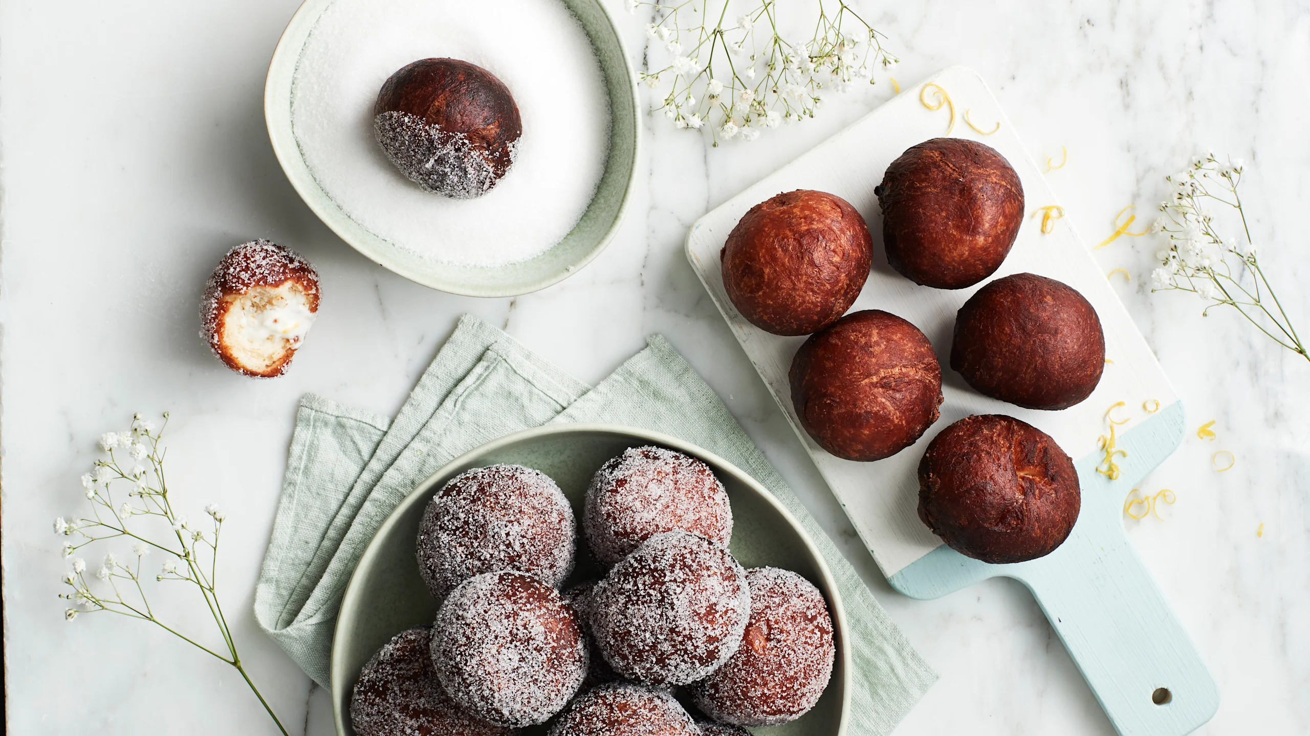 Sitruunaiset rahkamunkit