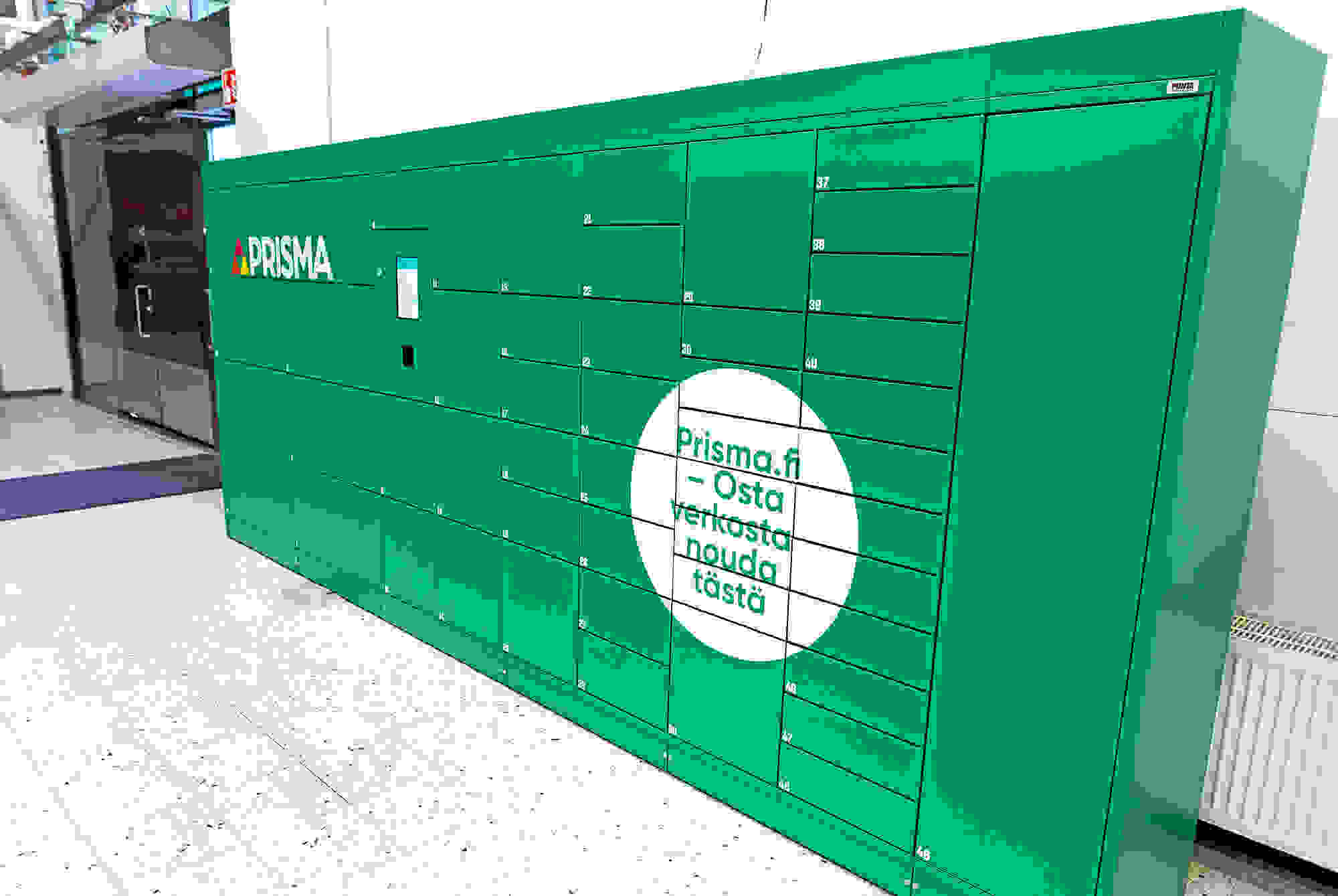 Prisman verkkokaupan myymälänouto