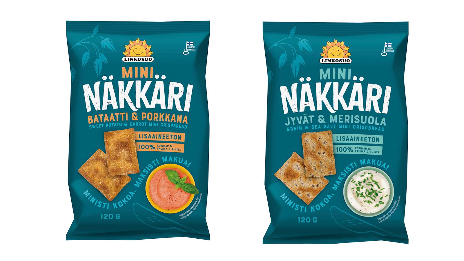 Linkosuo Mininäkkärit Bataatti-porkkana ja Jyvät-merisuola