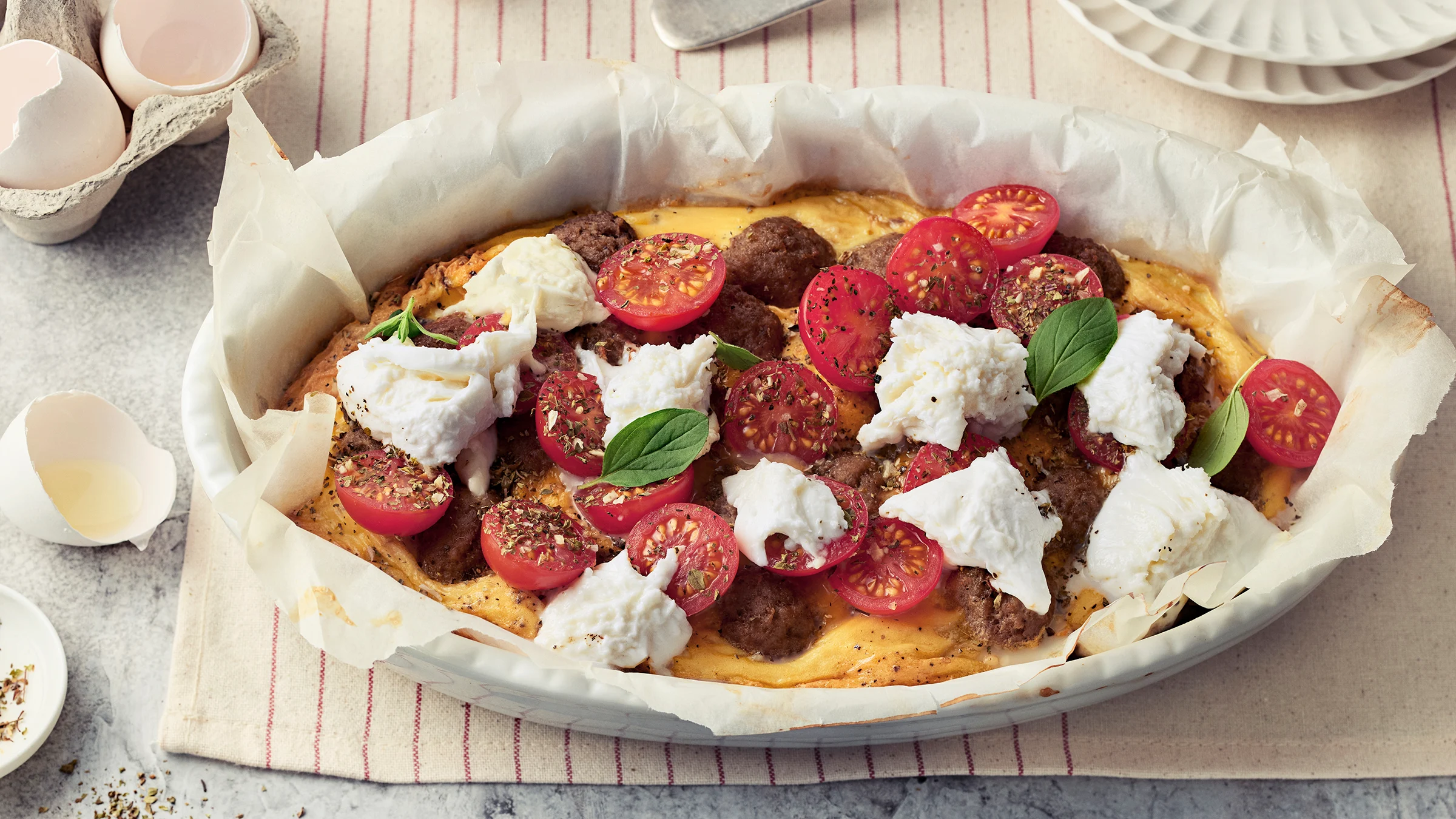 Italialainen uunimunakas