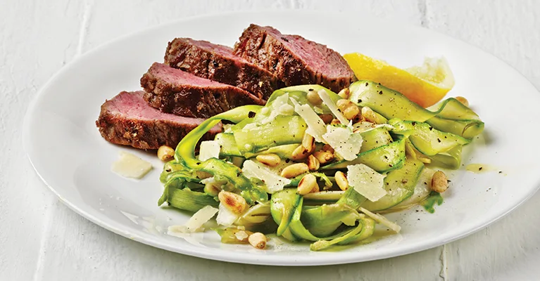 Parsaa, parmesaania ja karitsanfileitä