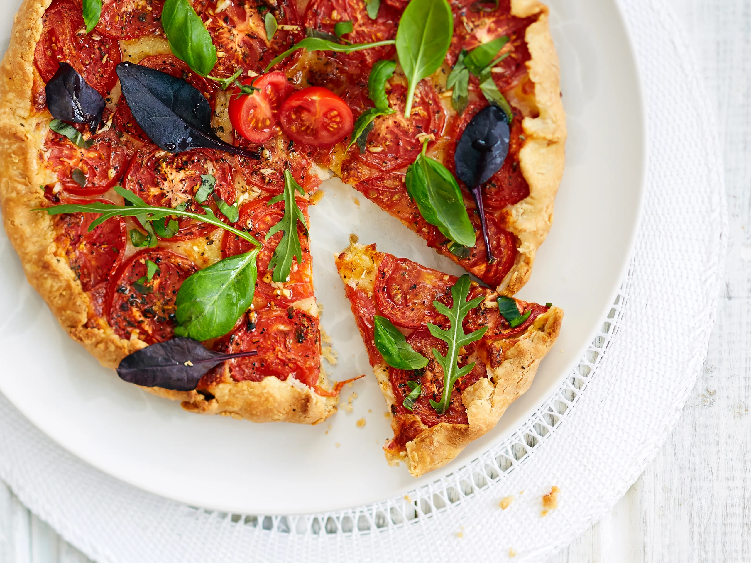 Ranskalainen tomaattipiiras