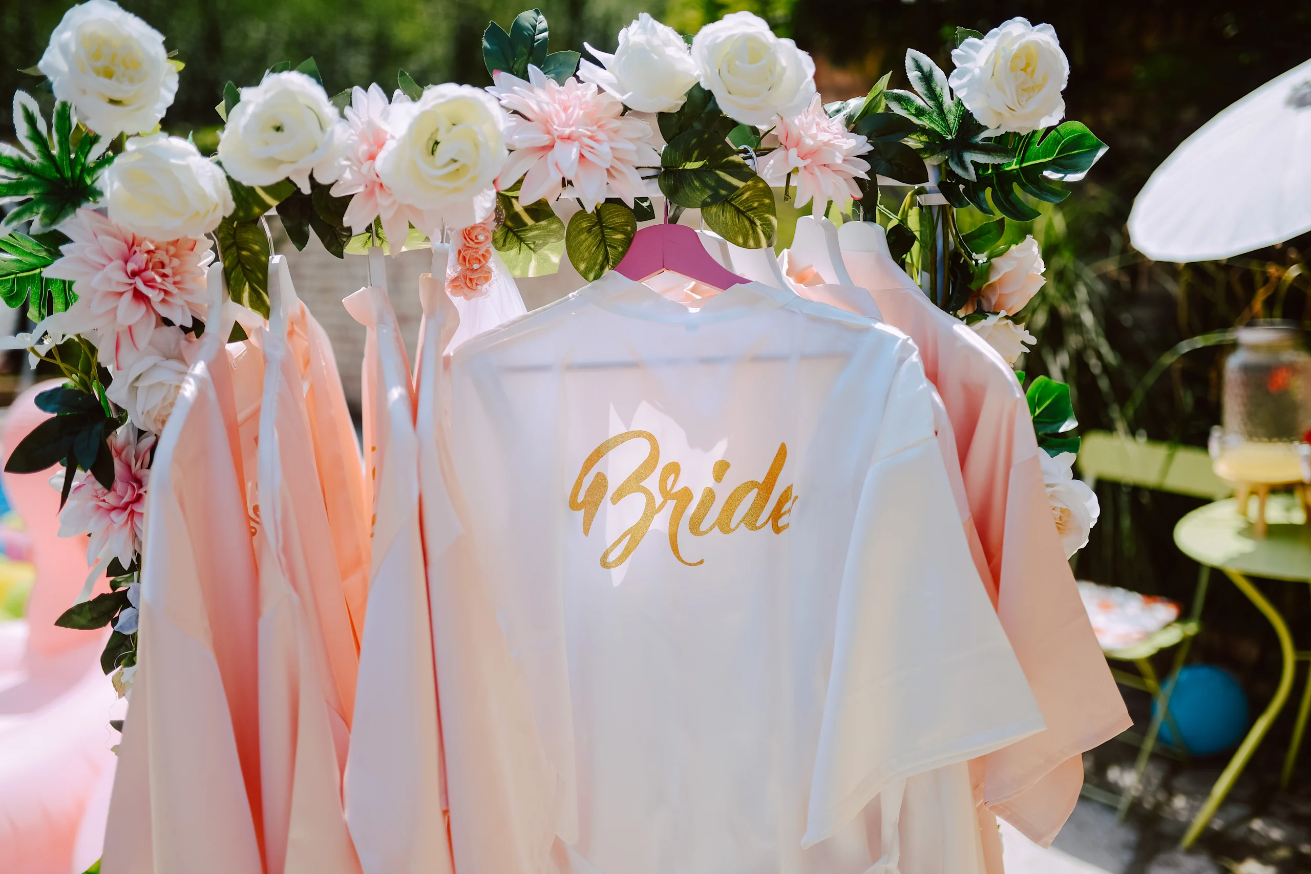 Bride-aamutakki polttareihin