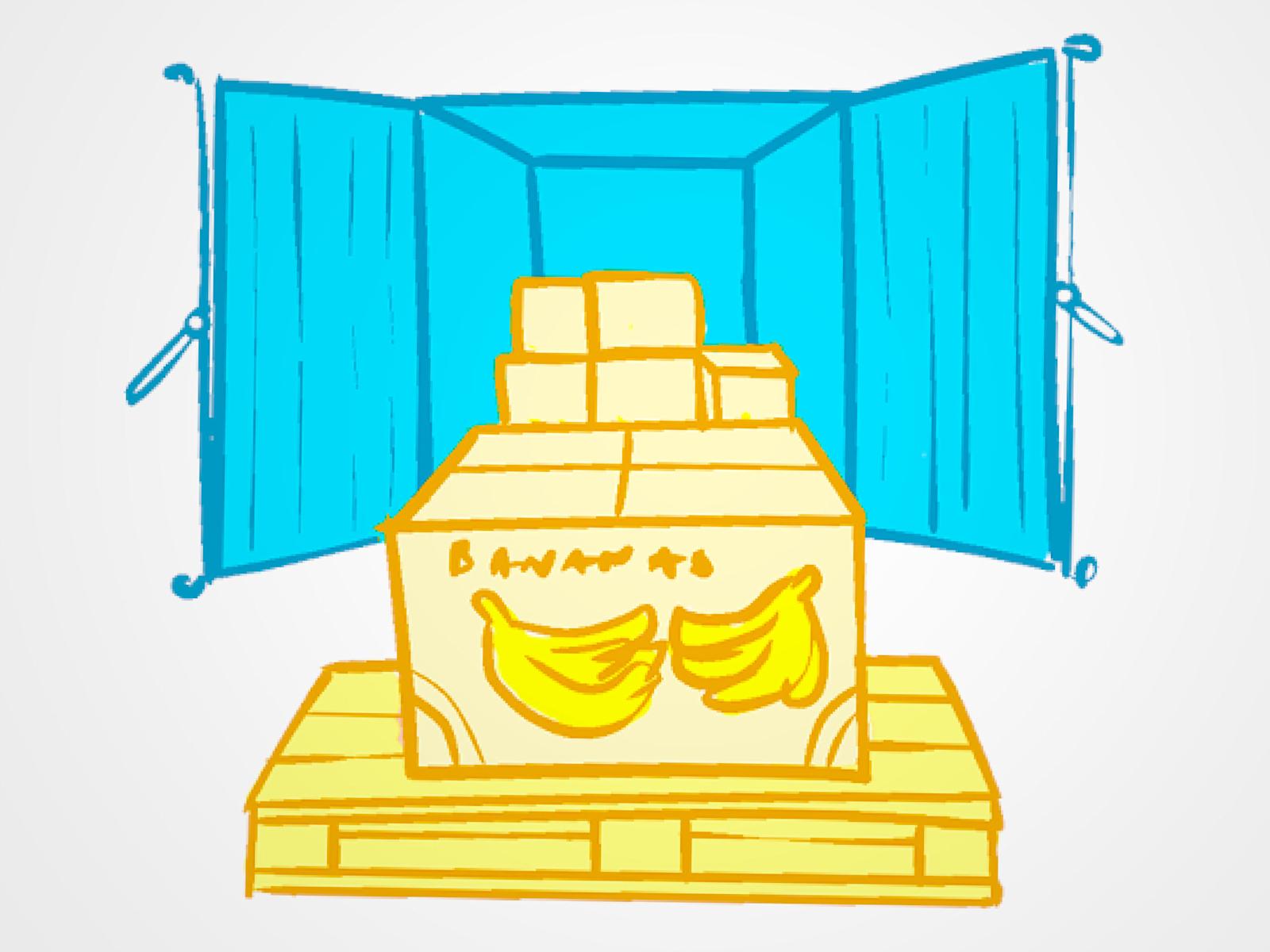 Banaanien pakkaus