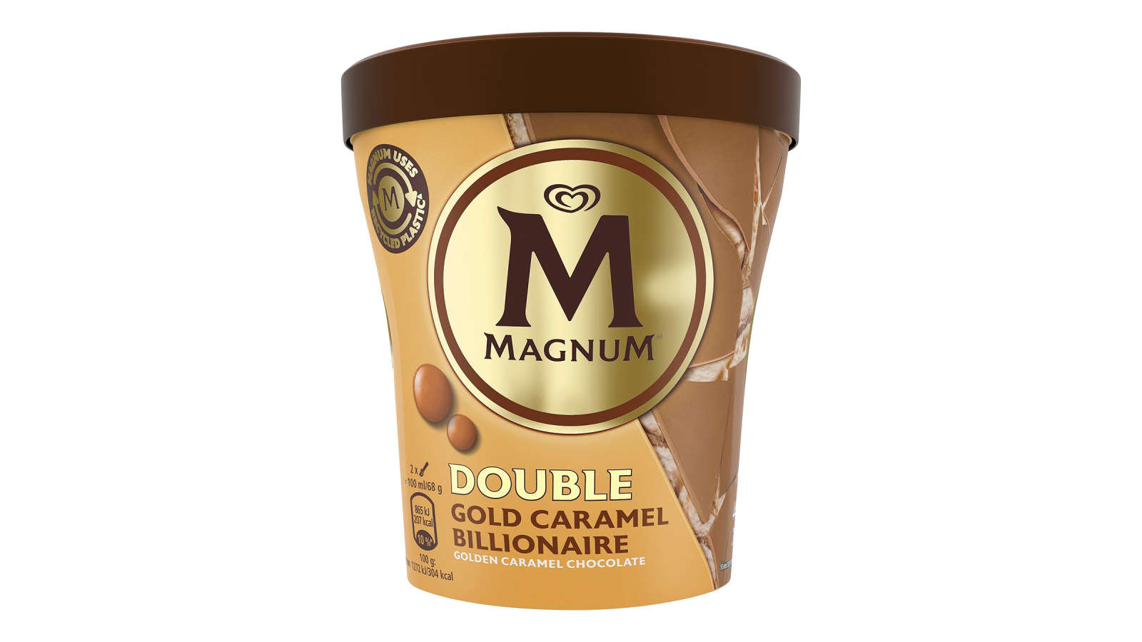 Magnum Double gold caramel billionaire