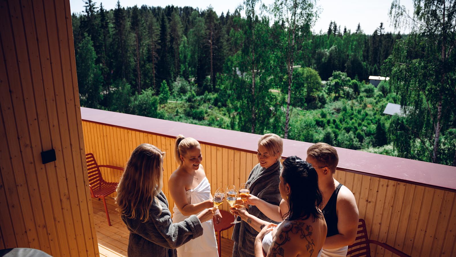 Maisematerassi Break Sokos Hotel Koli Kylässä