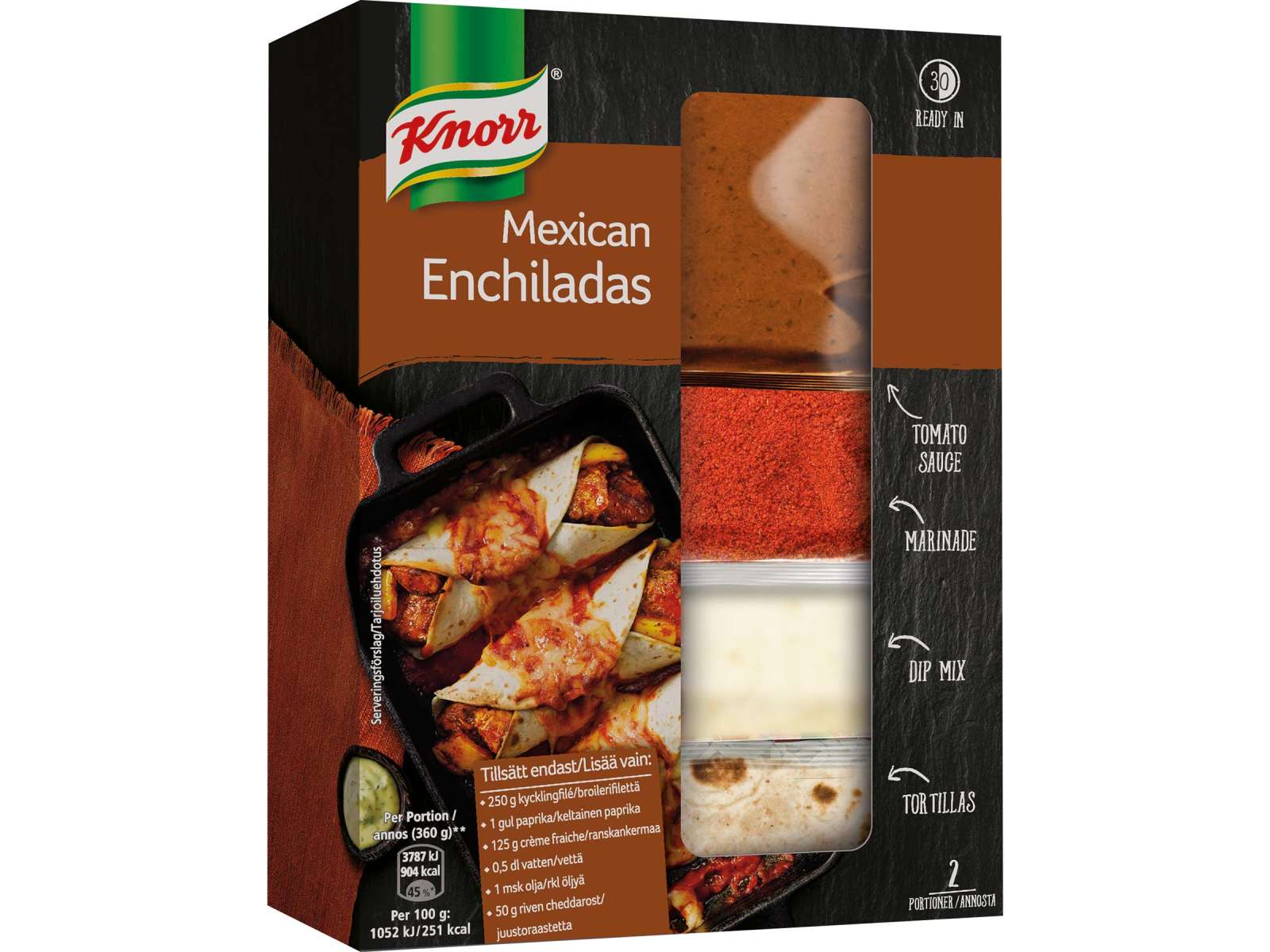 Knorr Mexican enchiladas