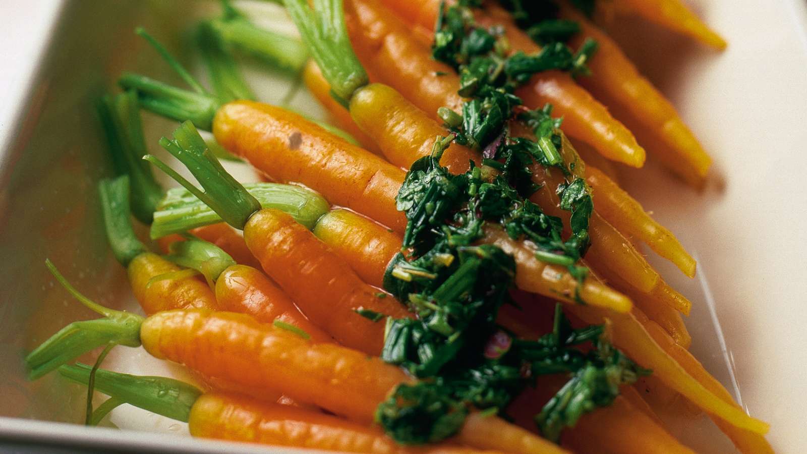 Marinoidut porkkanat