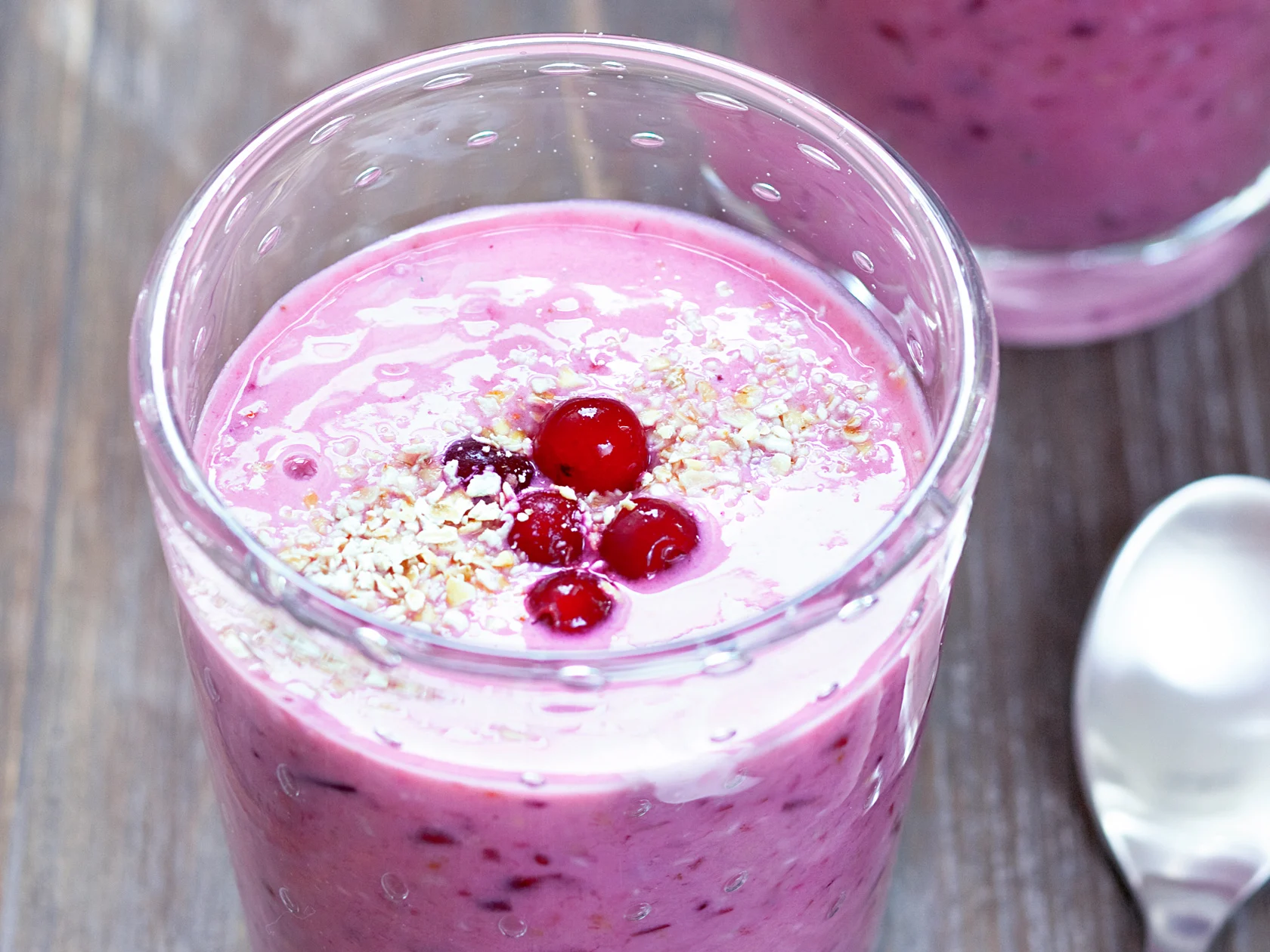 Puolukka-banaanismoothie