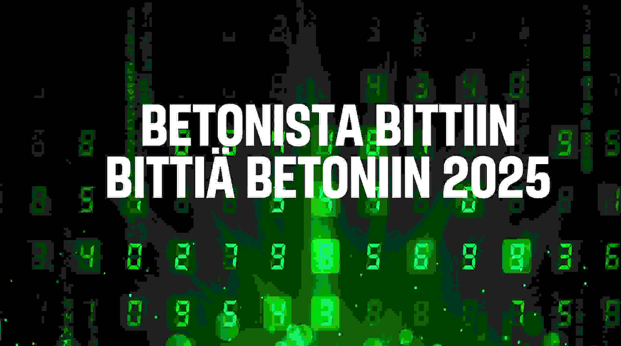 Betonista bittiin