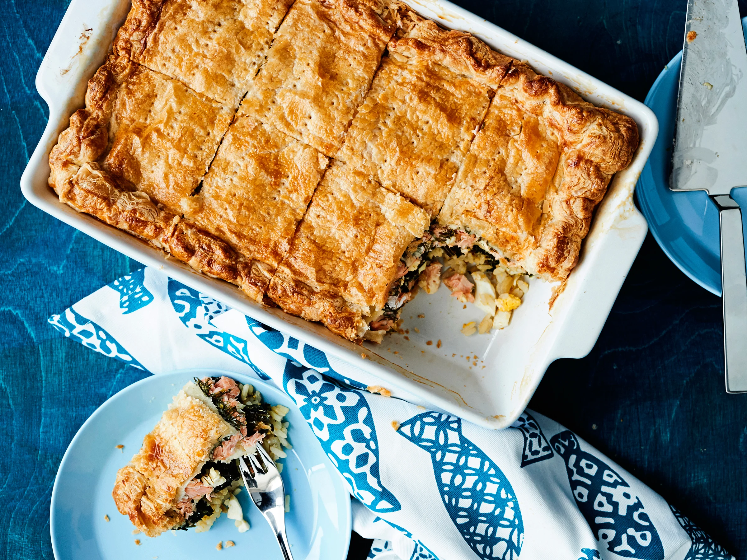 Jenni Kokanderin kannellinen lohipiirakka