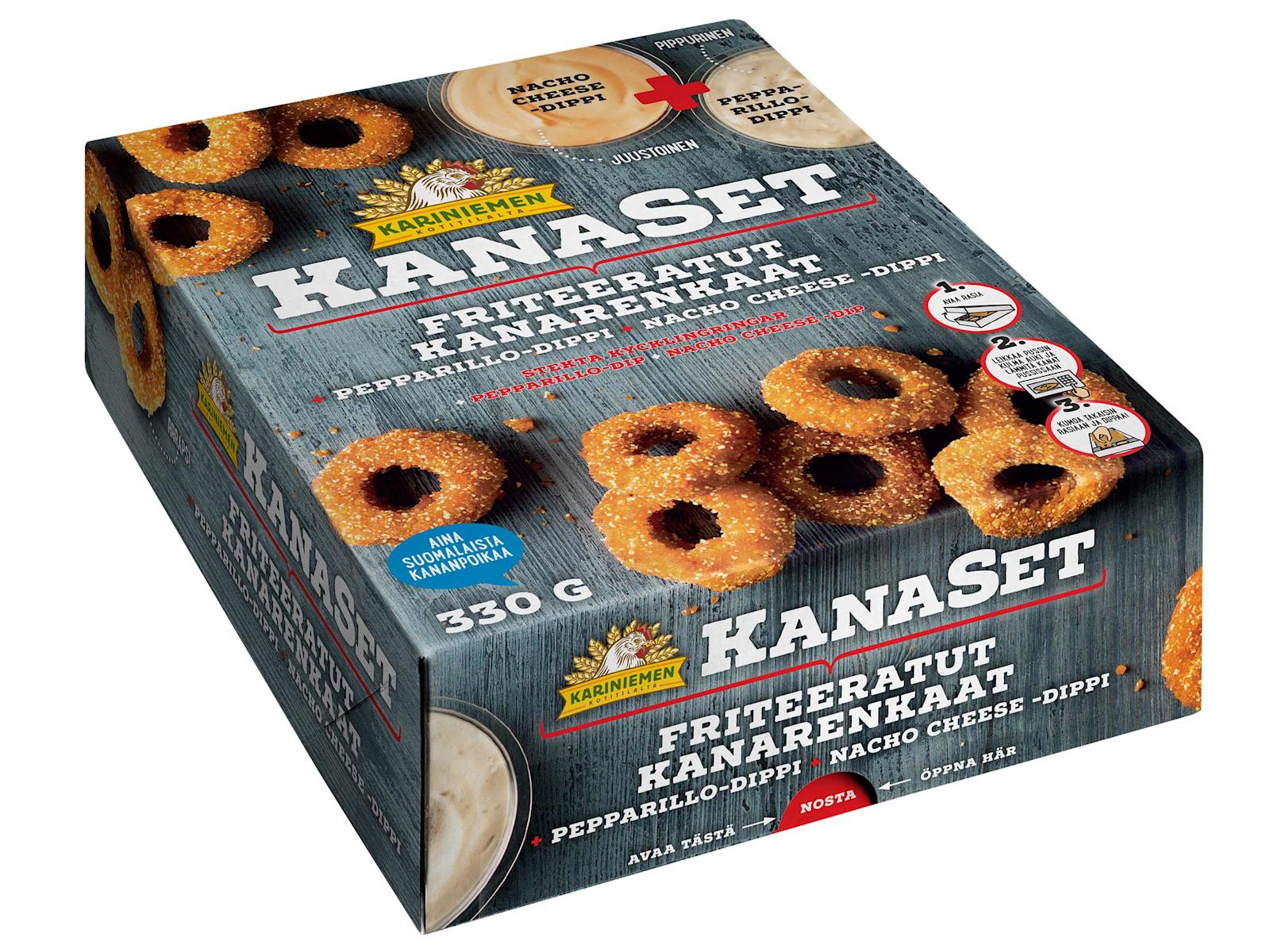 Kariniemen KanaSet Friteeratut kanarenkaat