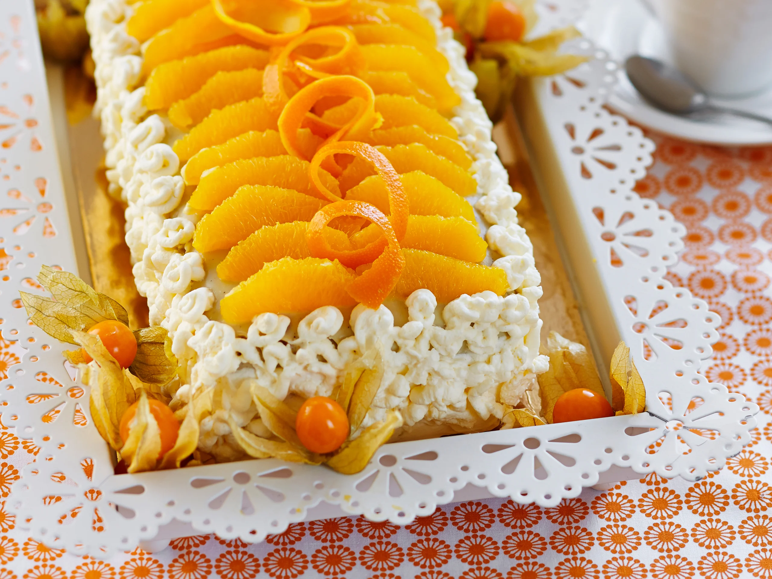 Mehevä appelsiinikakku