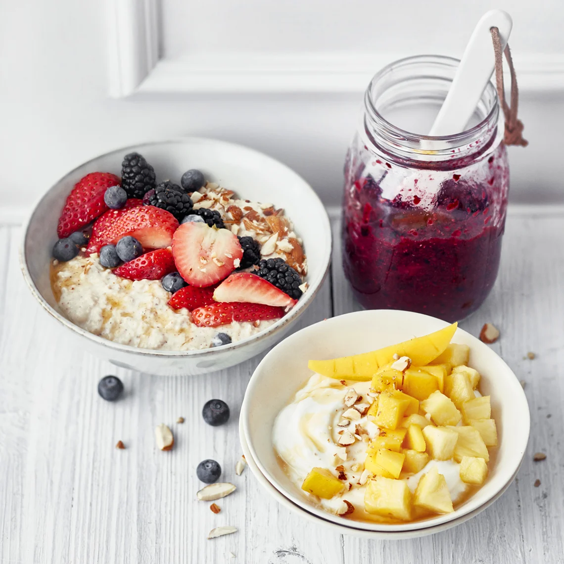 Nopeat ja terveelliset aamu-/välipalat