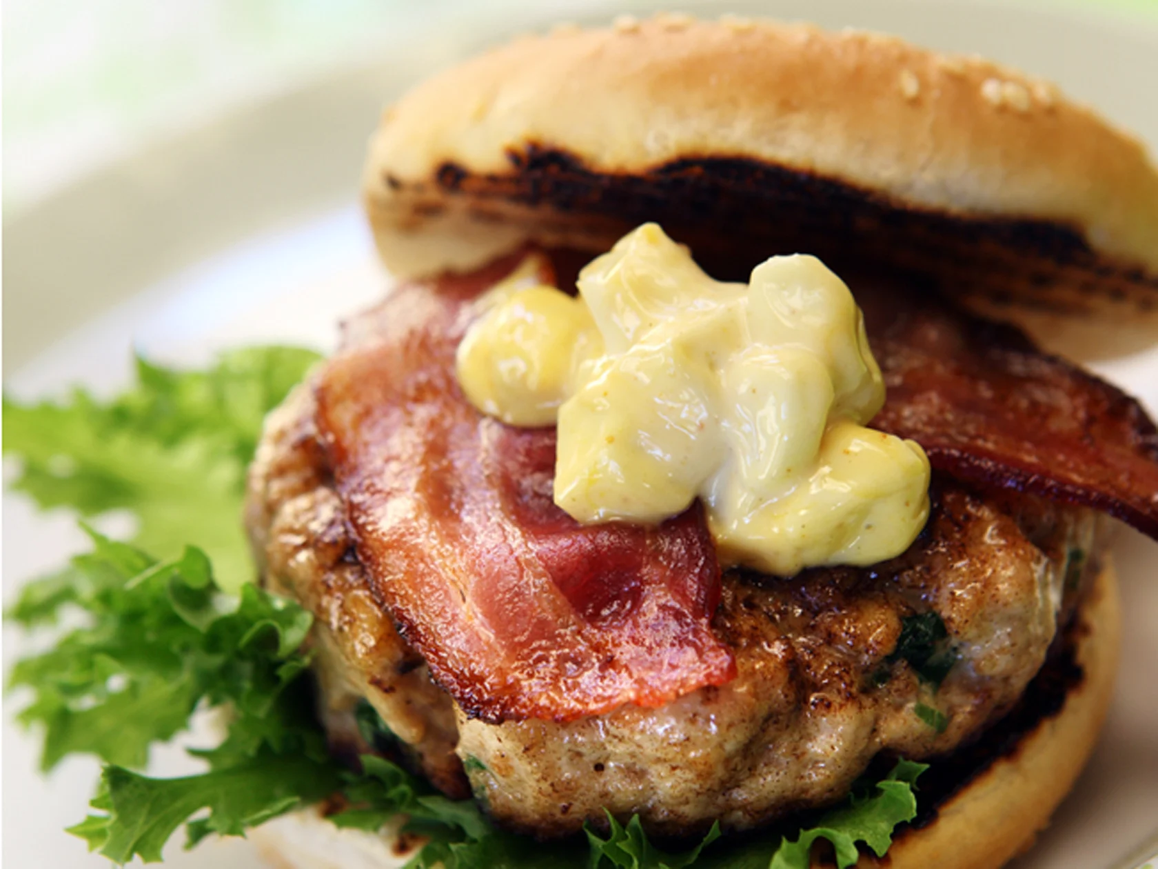 Mehevä hampurilainen