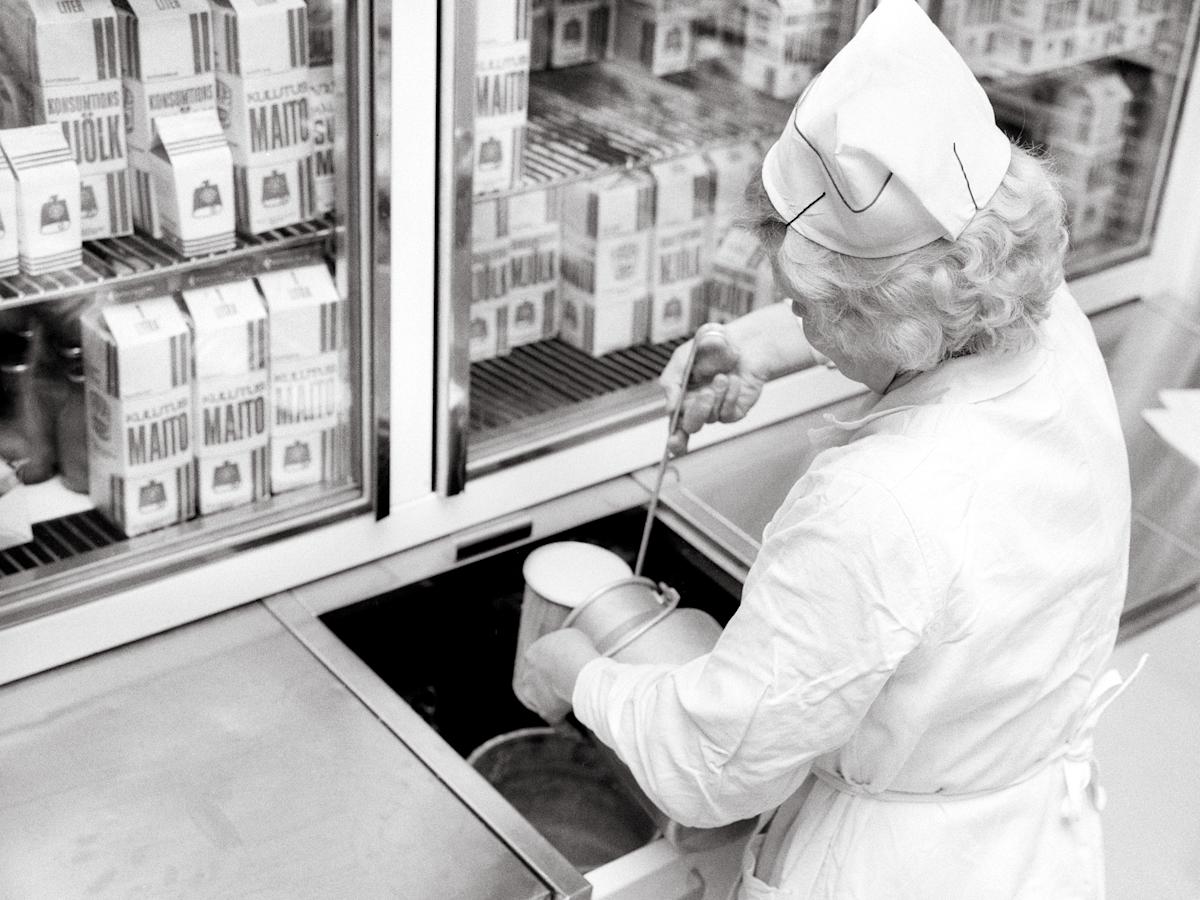 Nestekartonkipakkaukset yleistyivät 1970-luvulla