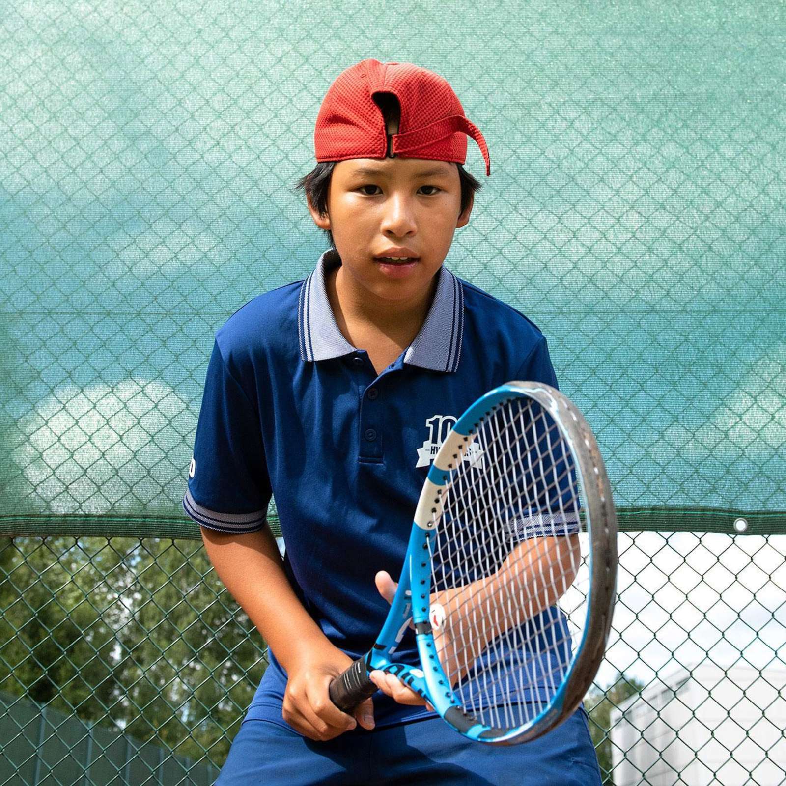 Leevi Pihlajaniemi on pelannut tennistä kahdeksan vuotta. 