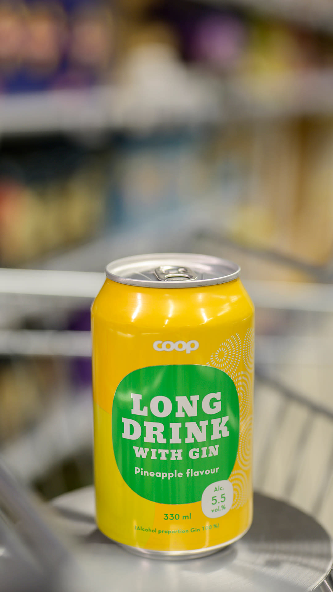 Coop Pineapple Long Drink, testivoittaja