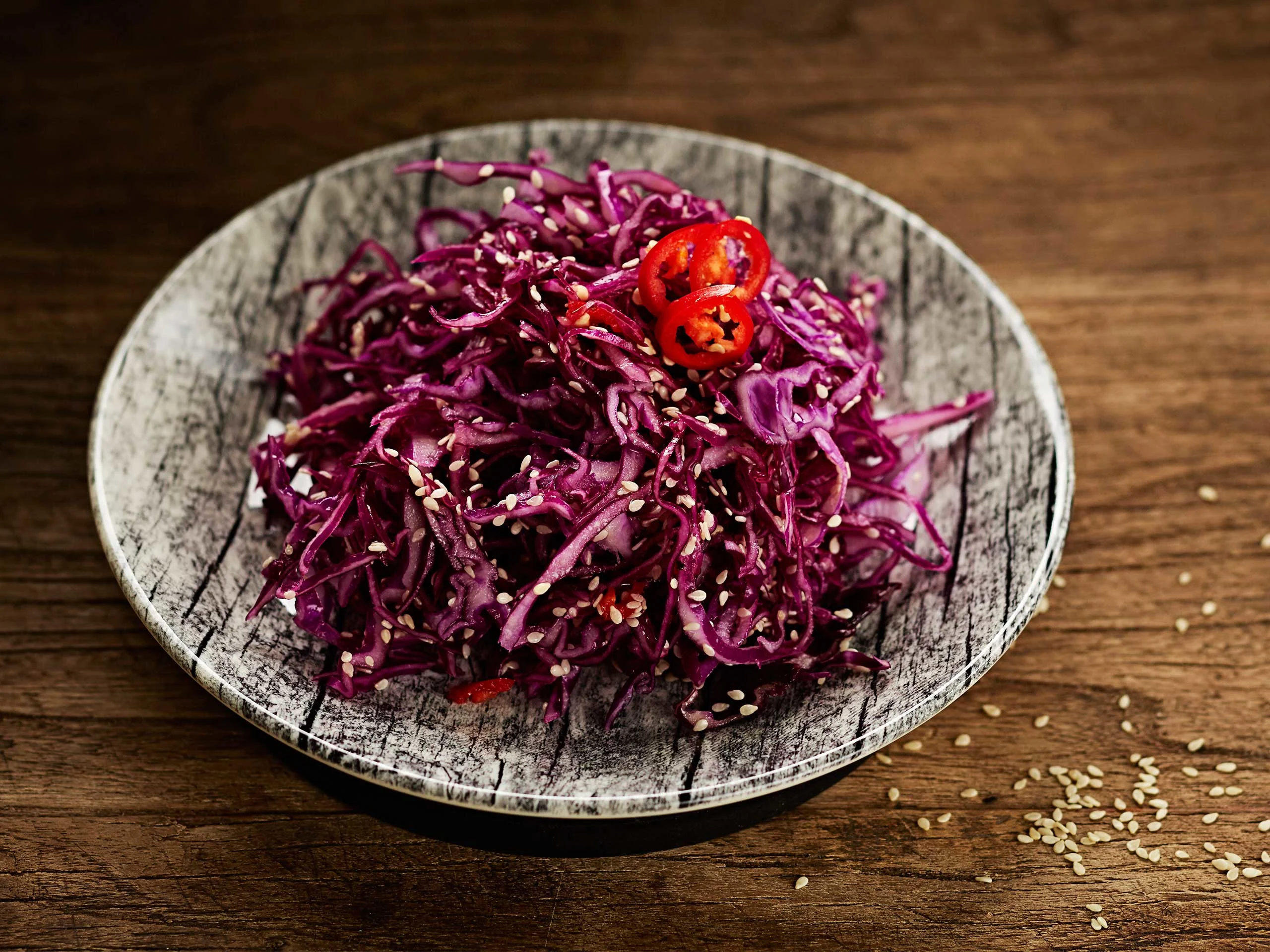 Itämainen punakaalisalaatti