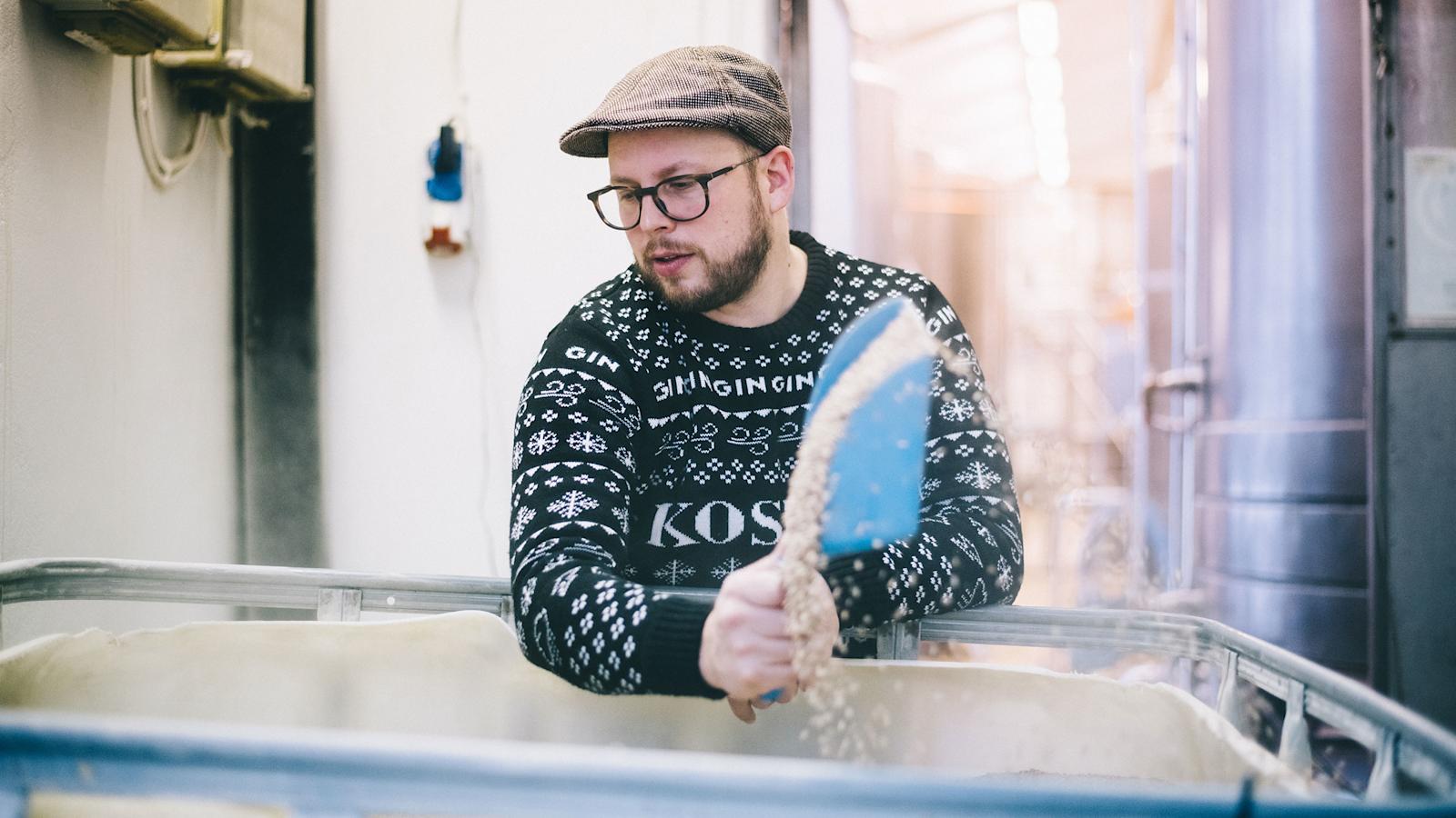 Kyrö Distilleryn juomiin käytettävä ruis on aina suomalaista.