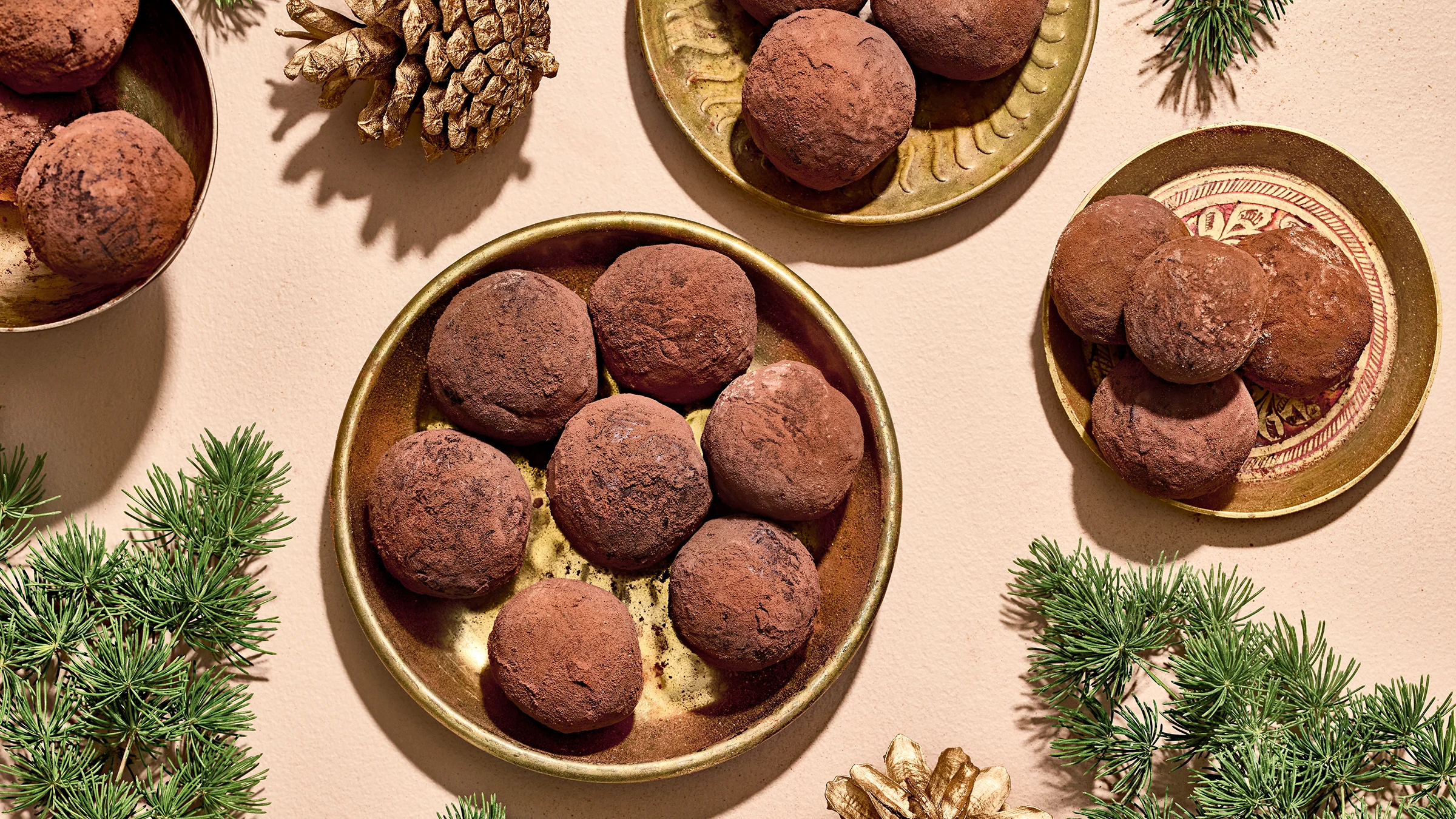 Salty caramel truffles