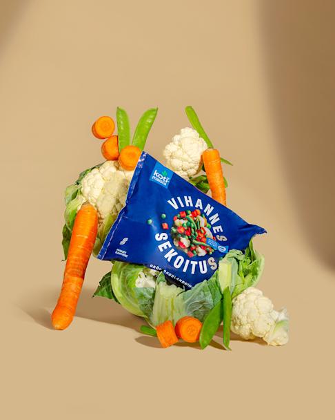 Kuvassa Kotimaista-sarjan vihannessekoitus.