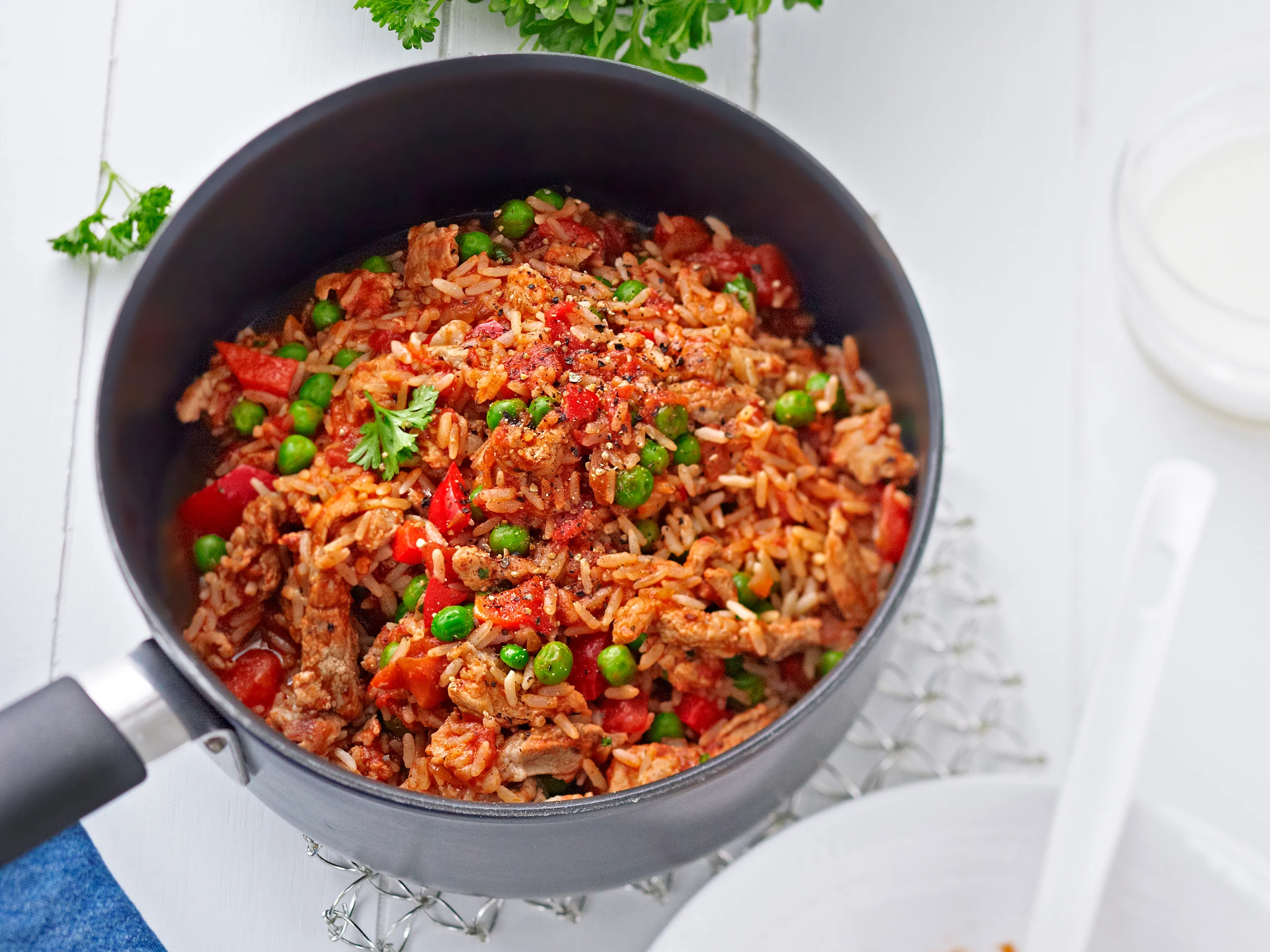 Tomaattinen possurisotto