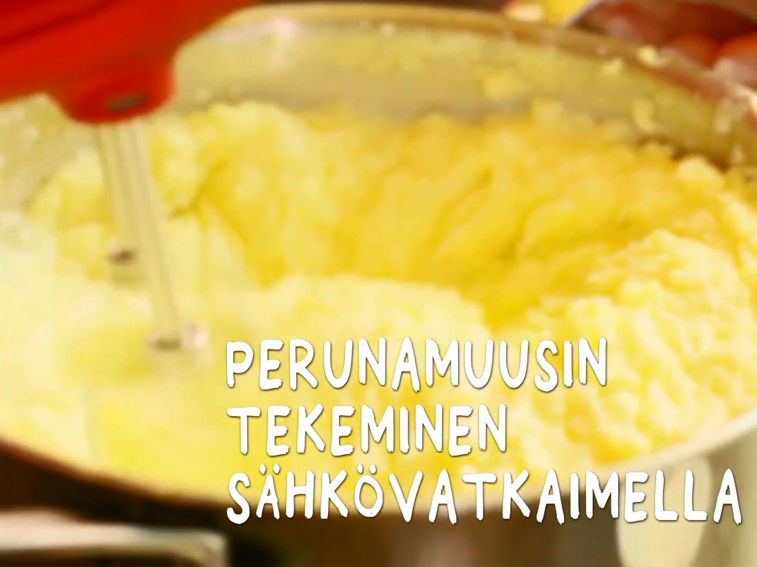 Perunamuusin tekeminen sähkövatkaimella Yhteishyvä