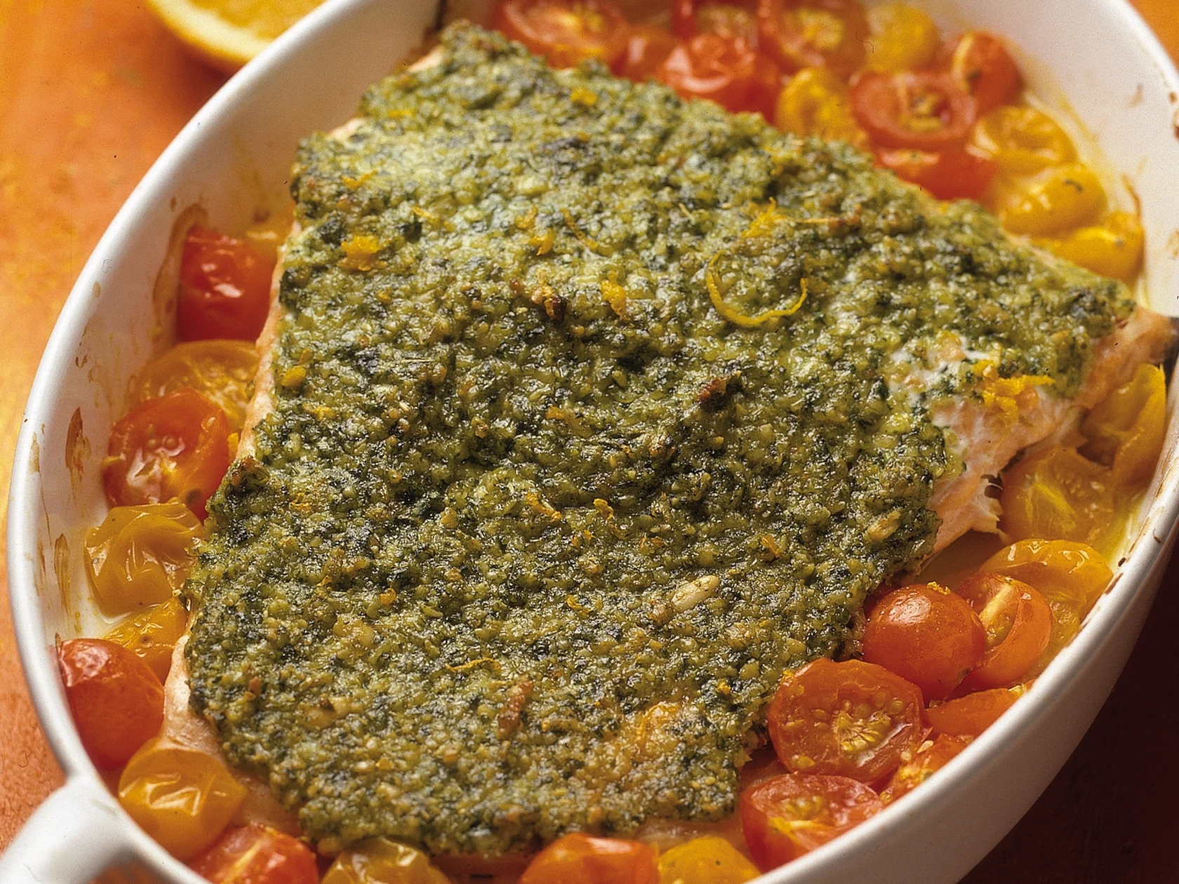 Appelsiini-basilikalohi