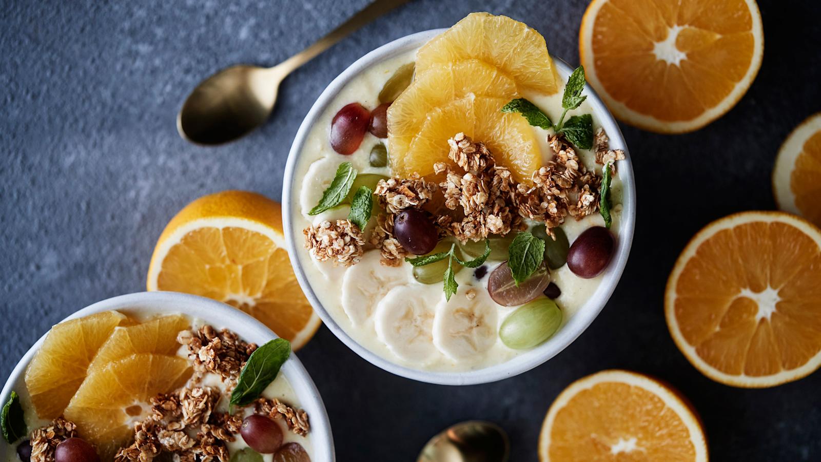 Hedelmäinen smoothie bowl