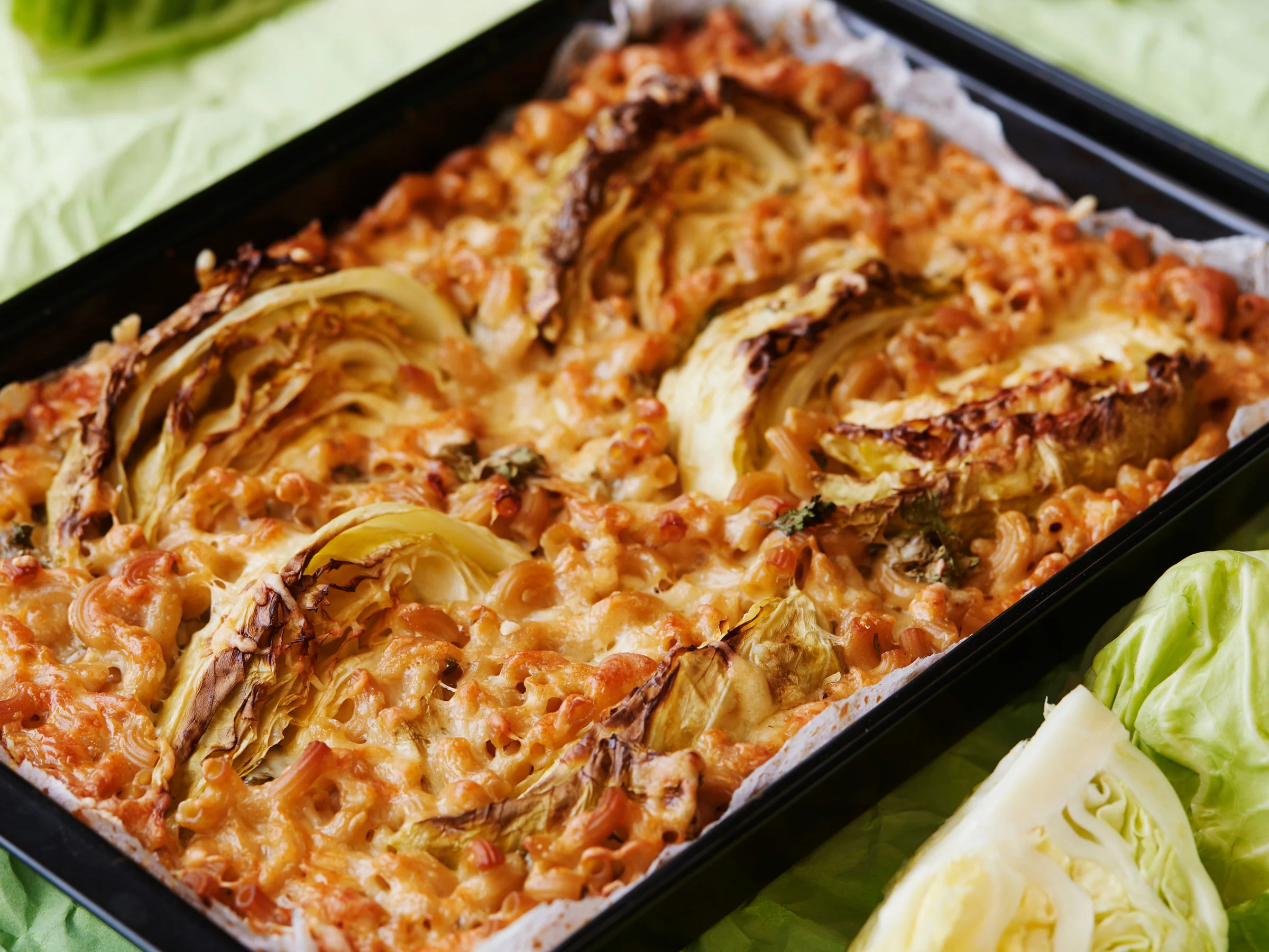 Kipparin kaali-makaronilaatikko