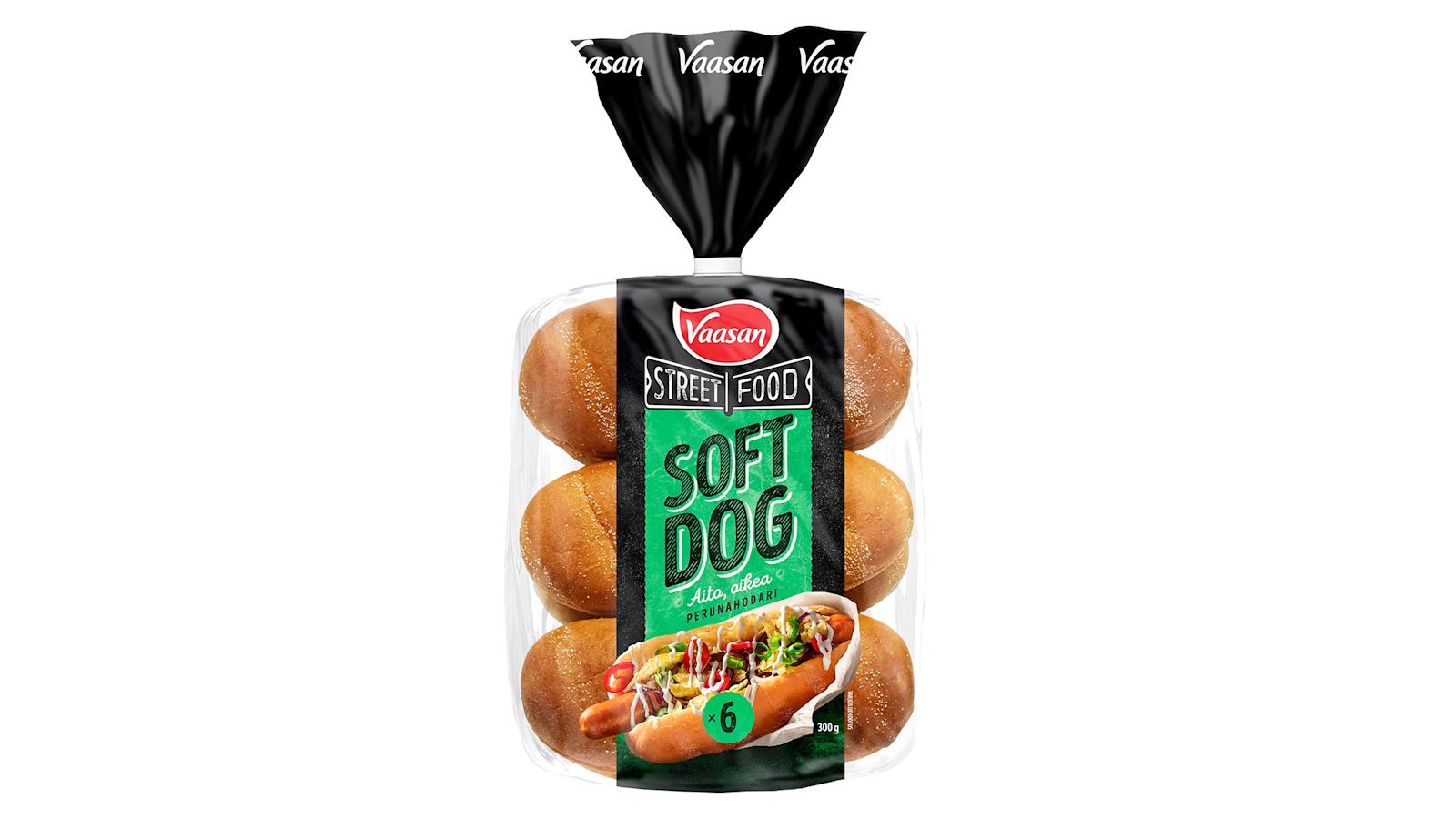 Vaasan Street Food Soft Dog -perunahodarit