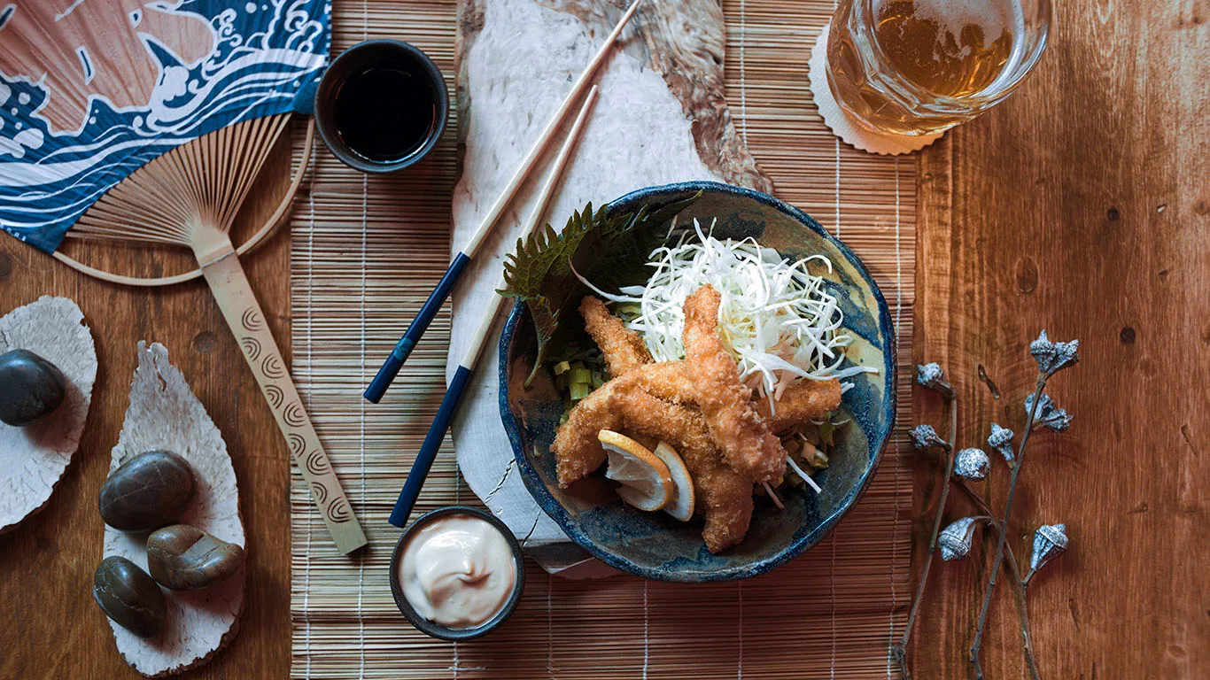 Ebi Furai ja Ponzu-majoneesi