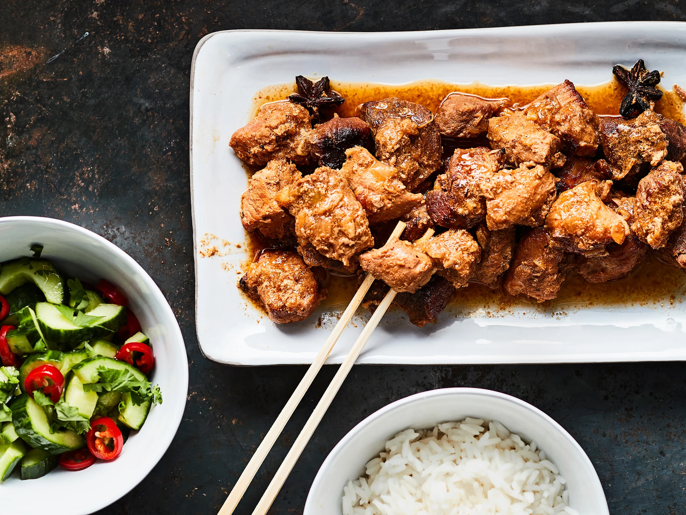 Karjalanpaisti kiinalaisittain