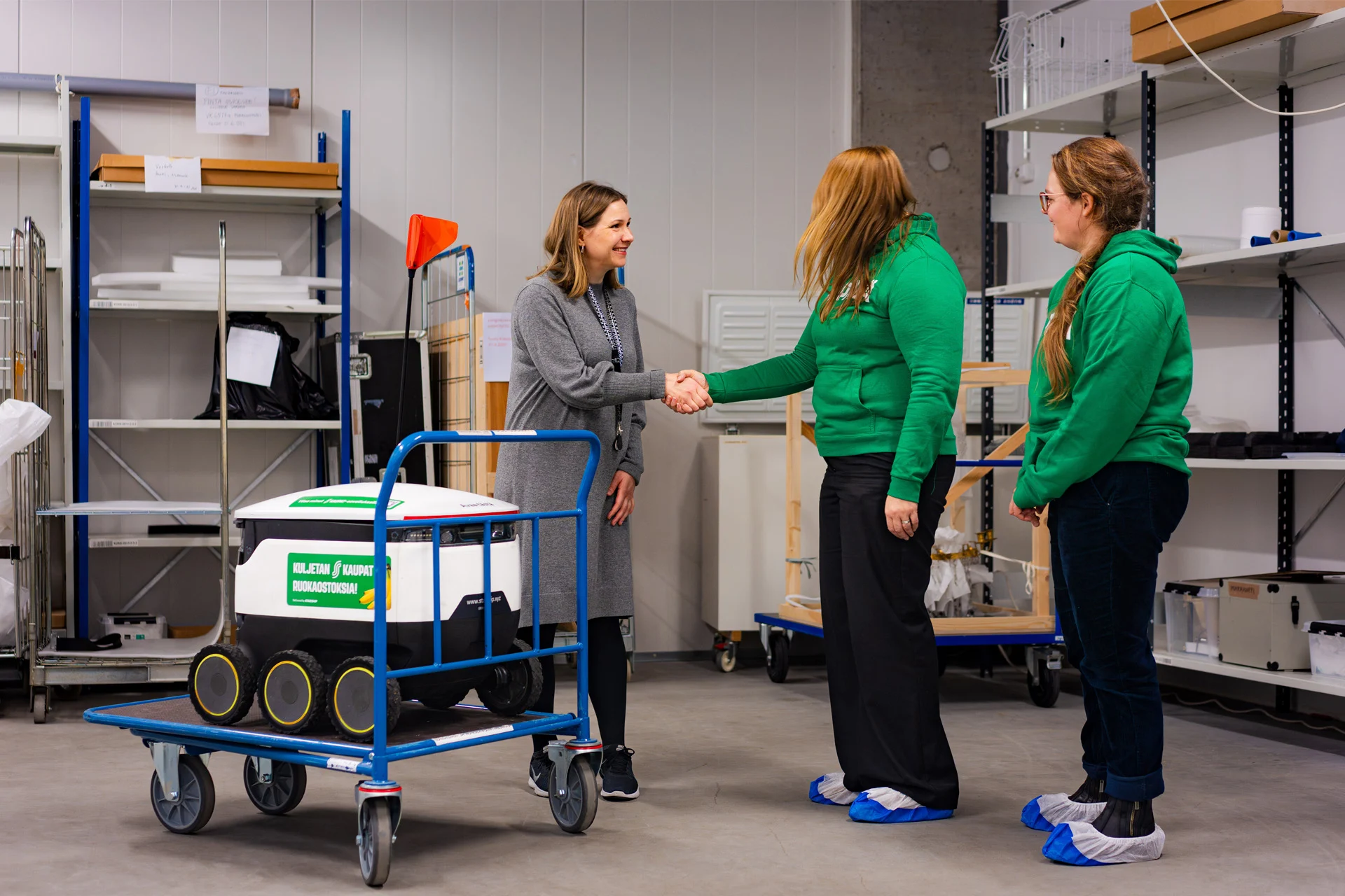 Ruokarobo kasallismuseon varastossa