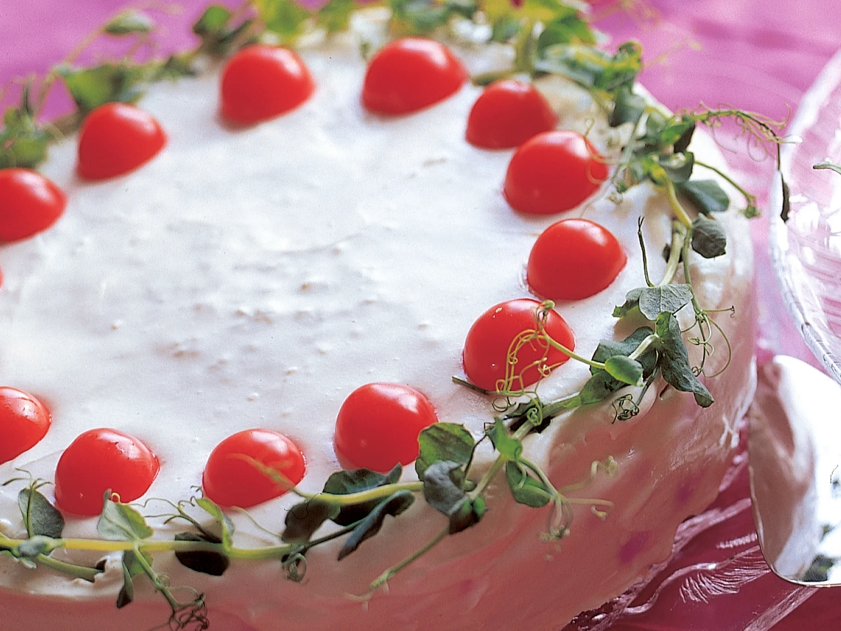 Pyöreä voileipäkakku