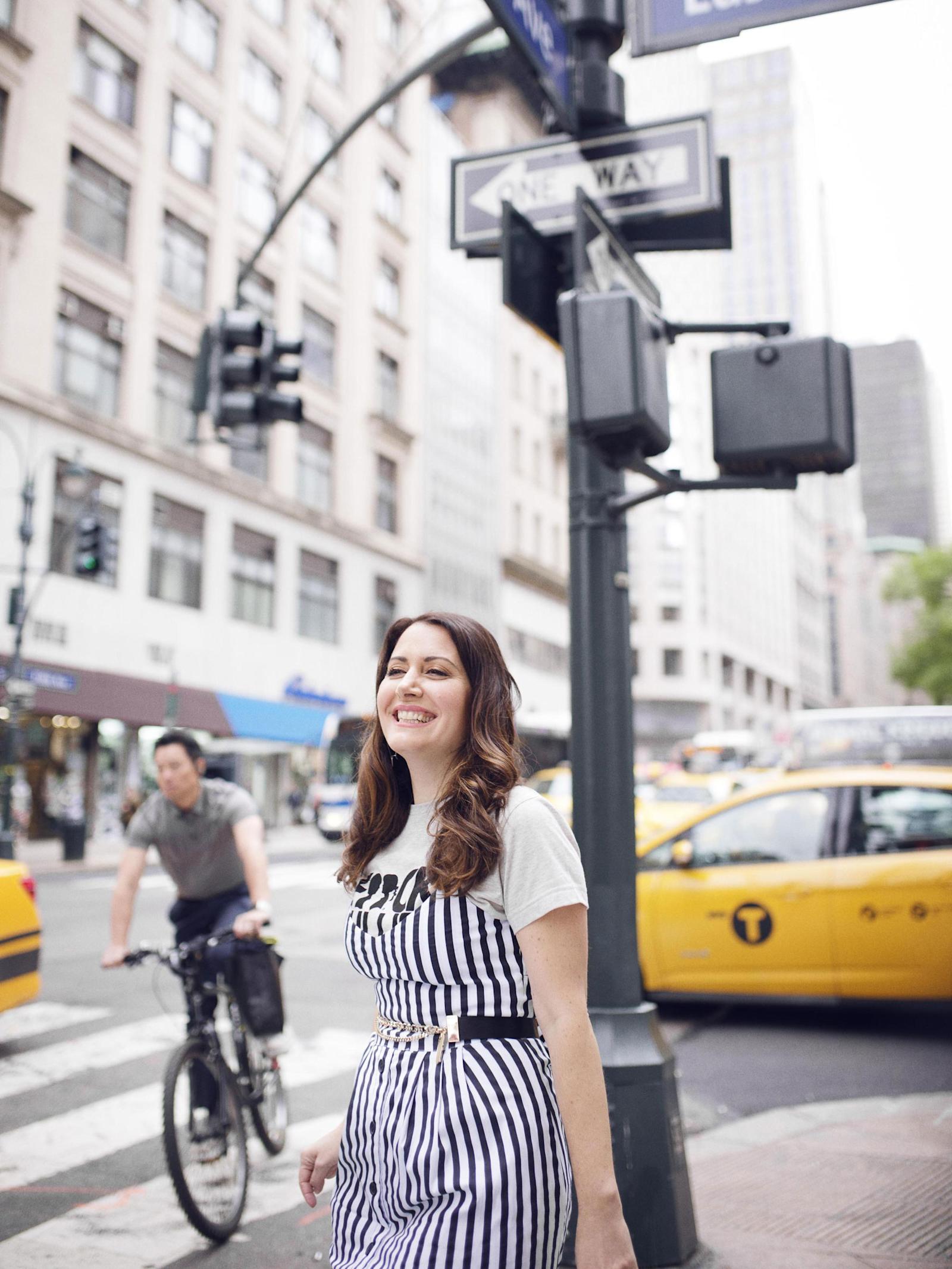 "New York inspiroi minua joka päivä. Tässä kaupungissa on rytmi, joka ei sammu", Stacy sanoo.