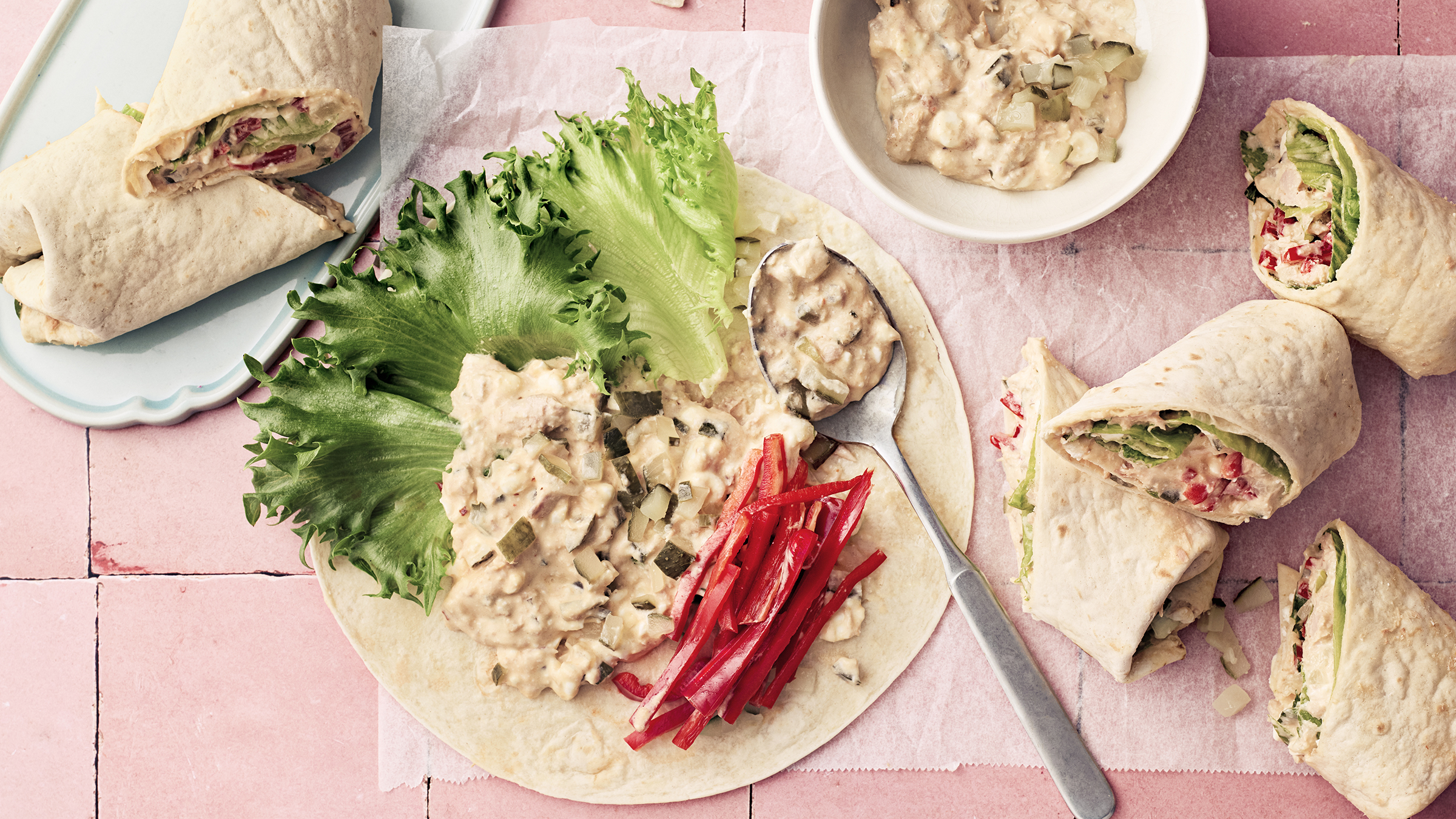 Helppo tonnikalawrap