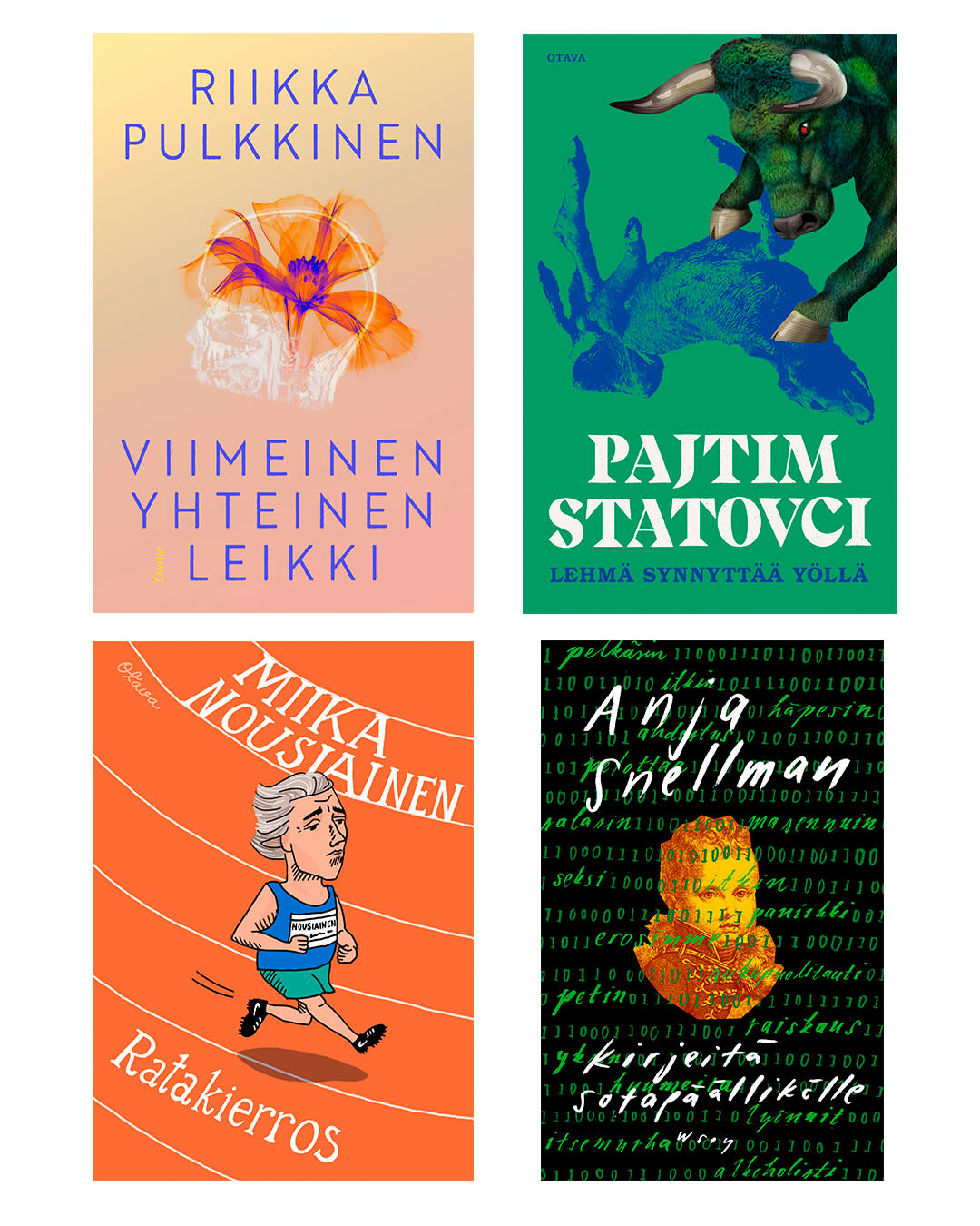 Neljä kirjankantta