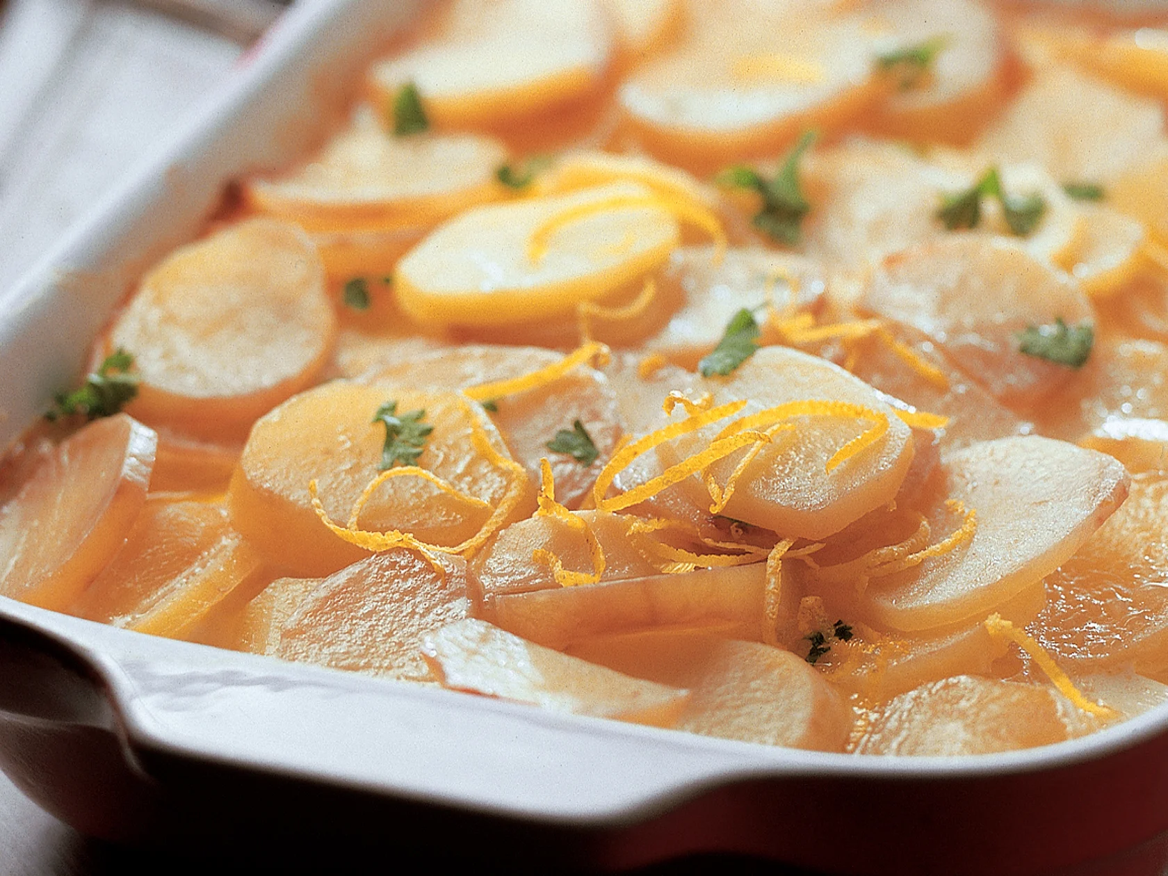 Sitruunainen perunapaistos