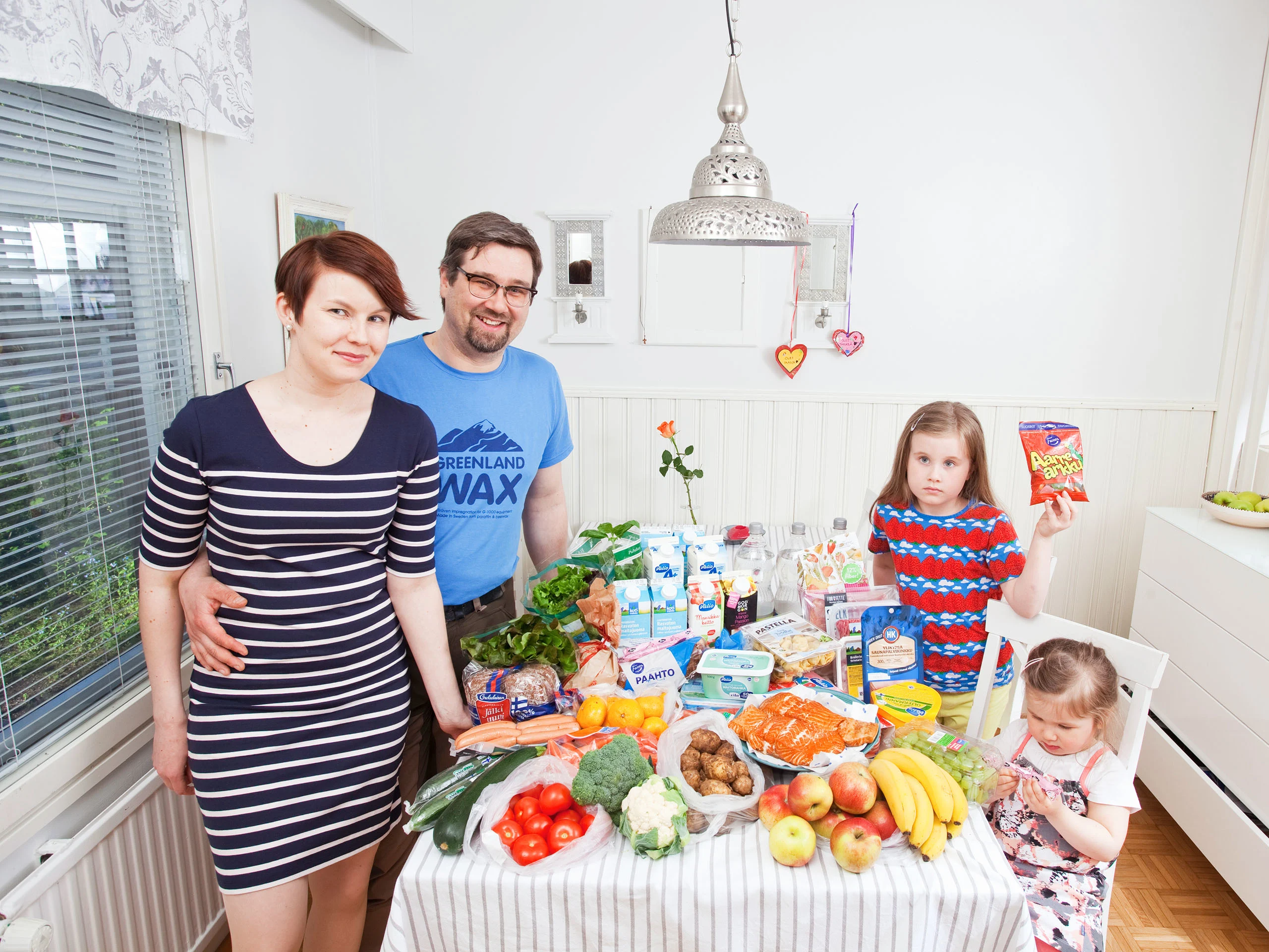 Terhi, Joel, Hilla ja Tuuli Ahola