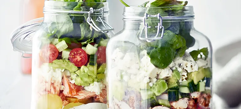 Salad Nicoise "in a Jar"