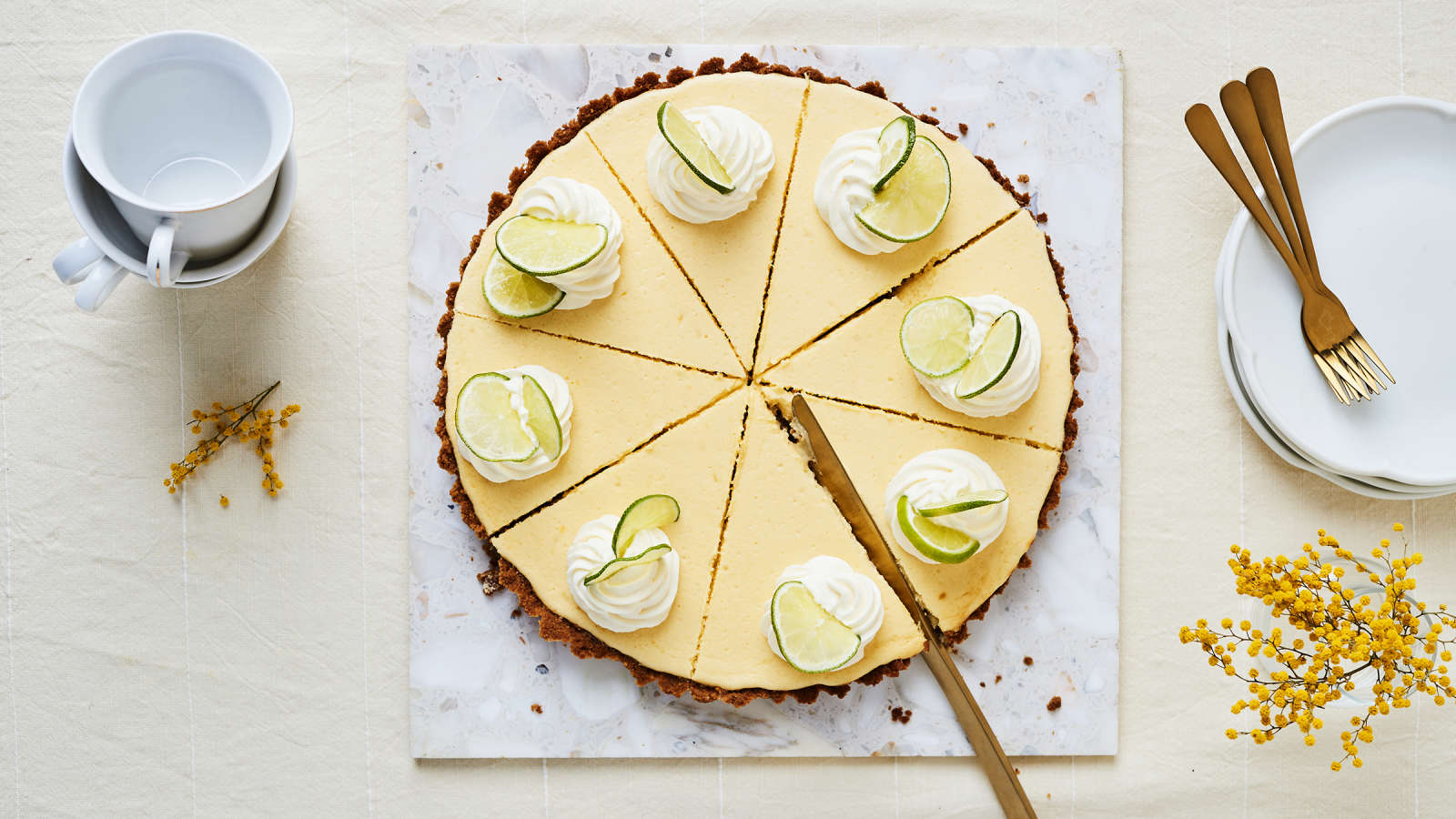 Key lime pie