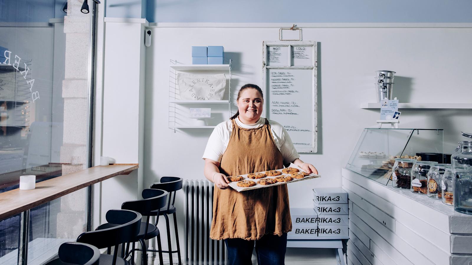 Erika Poussan keksiresepti hurmasi Suomalainen menestysresepti -kilpailun tuomariston.