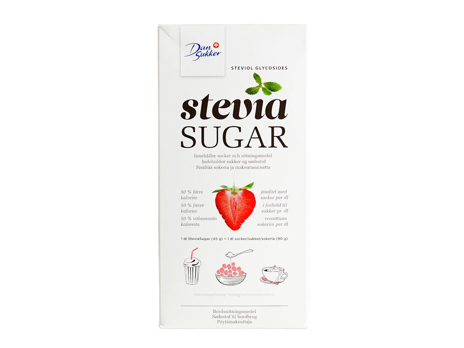 Dansukker steviasokeri