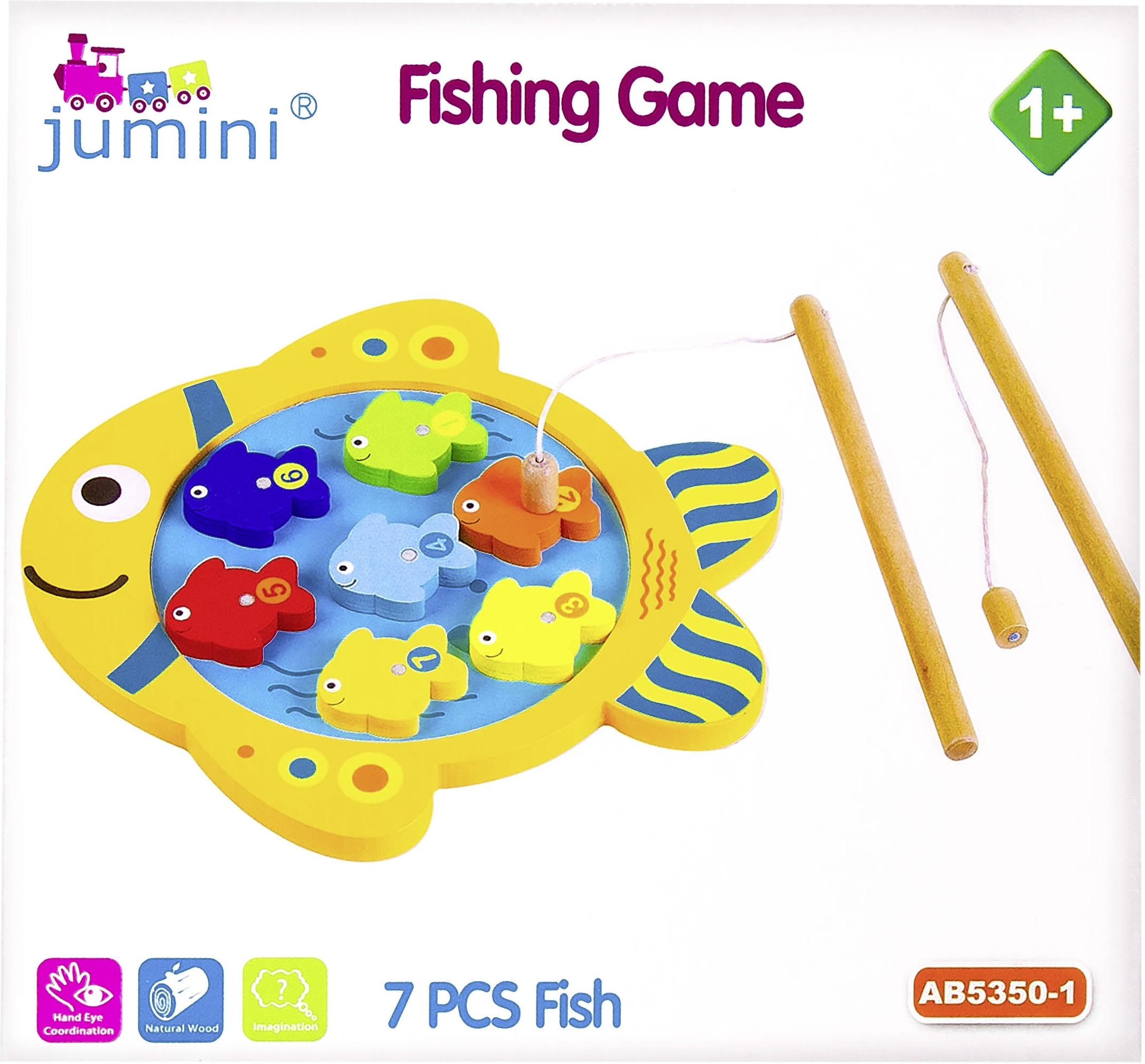 Takaisinveto: Puinen Kalastuspeli (Jumini Fishing Game) - S-ryhmä