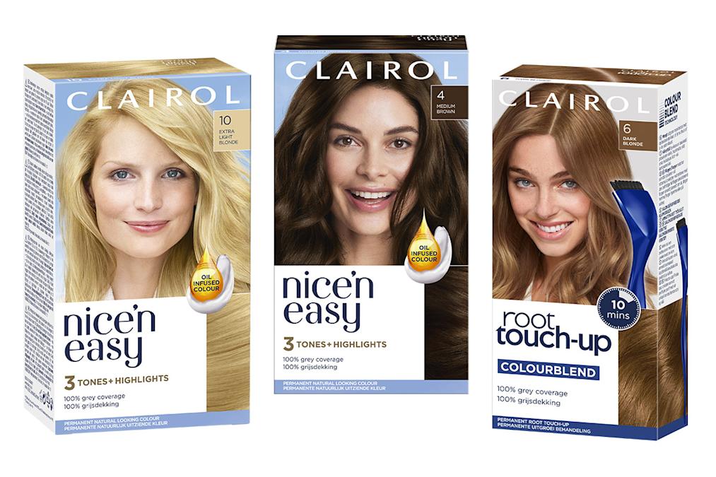 Nice ‘n Easy -tuotteiden kestovärivalikoimasta löytyy yhteensä 11 peittävää sävyä. Root Touch-up on tarkoitettu hiustyven värjäykseen.