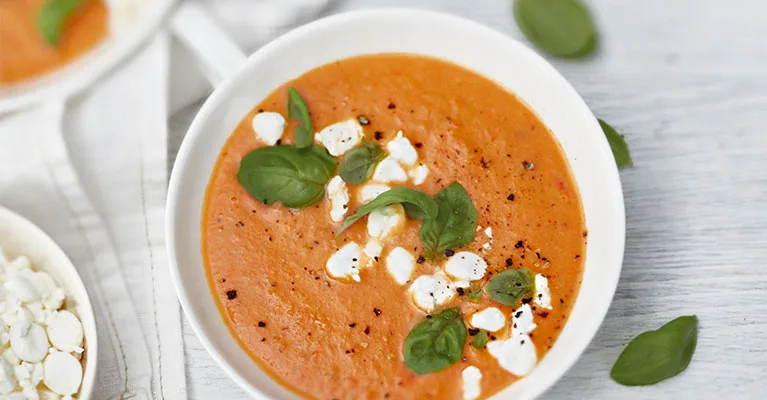 Paahdettu tomaattikeitto